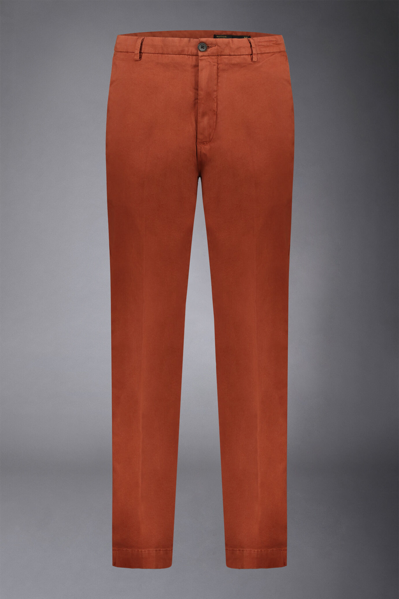Klassische Chino-Hose in normaler Passform aus Twill image number 4