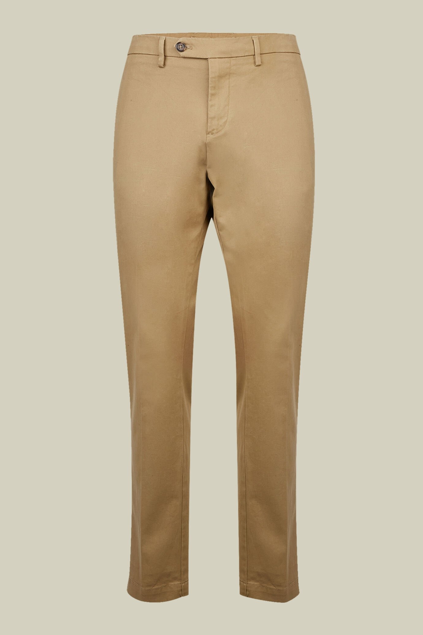 Klassische Herren-Chinohose aus Twill imit perfekter Passform