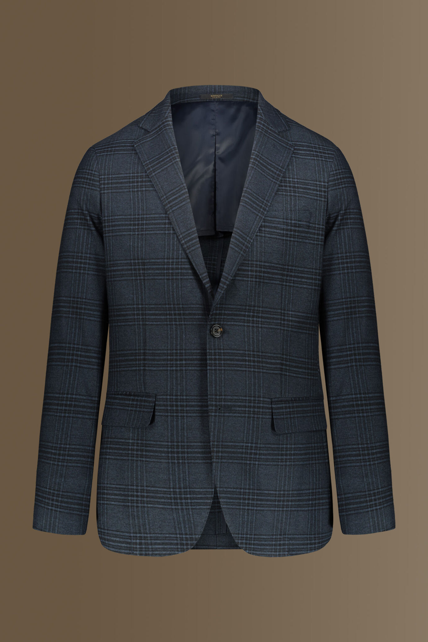 Single breasted check jacket image number 5