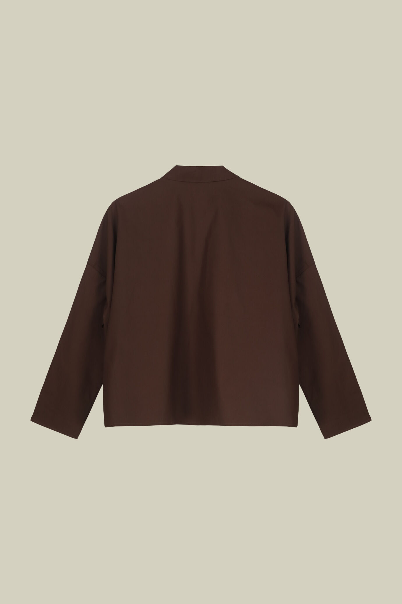 Camicia donna boxy a maniche lunghe image number 5