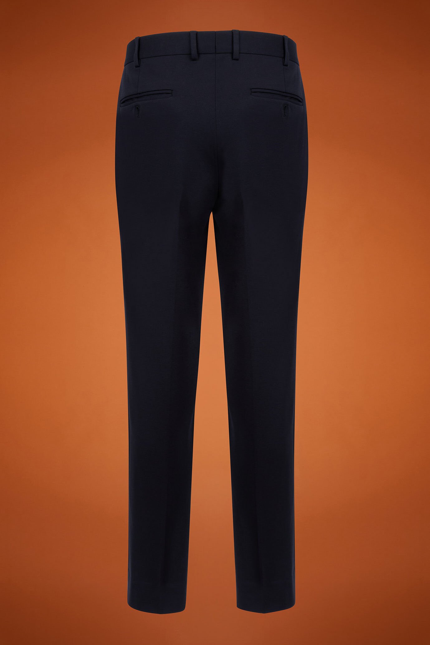 Pantalone classico uomo in jersey regular fit image number 5