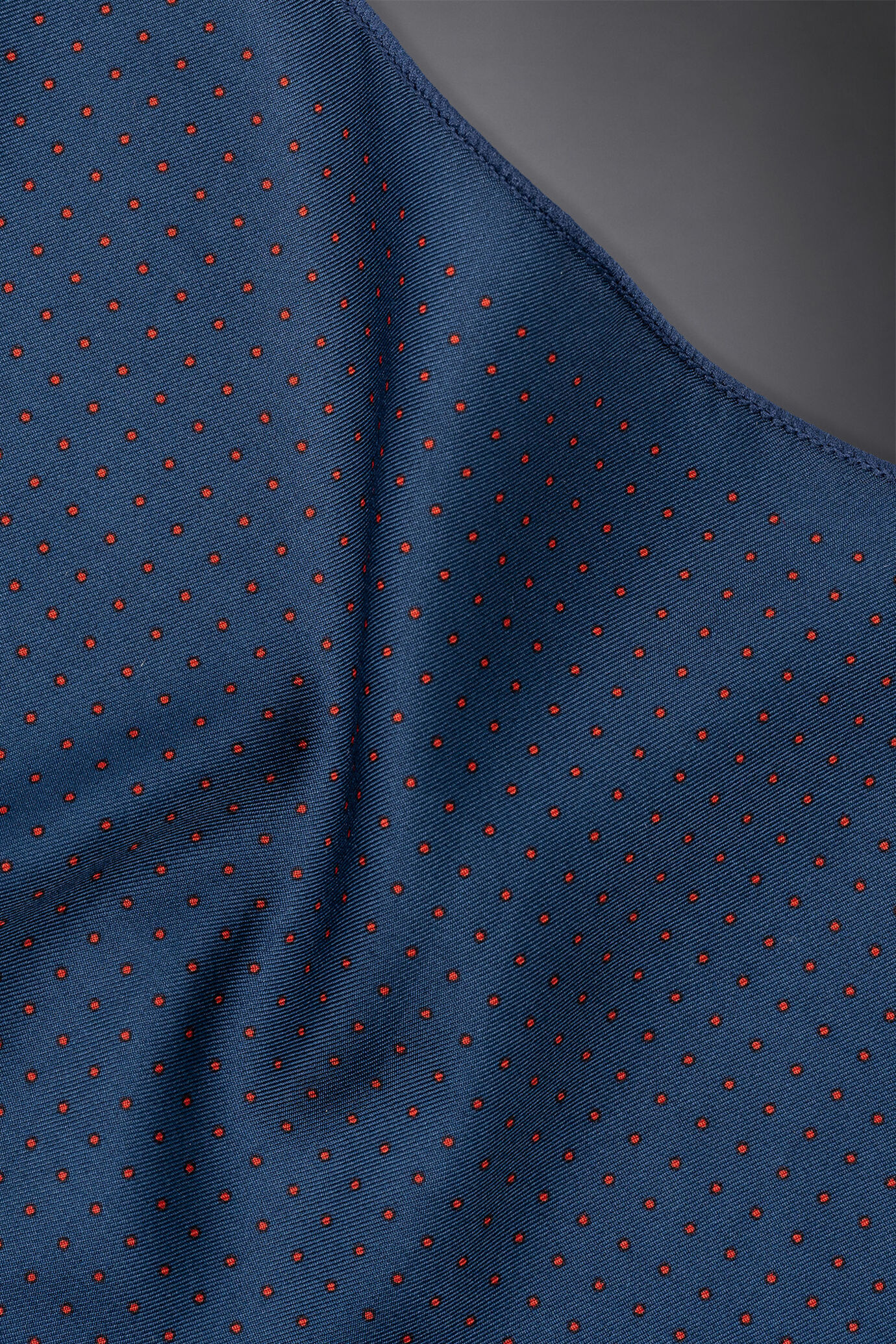 Pochette uomo in twill fantasia stampata image number 1