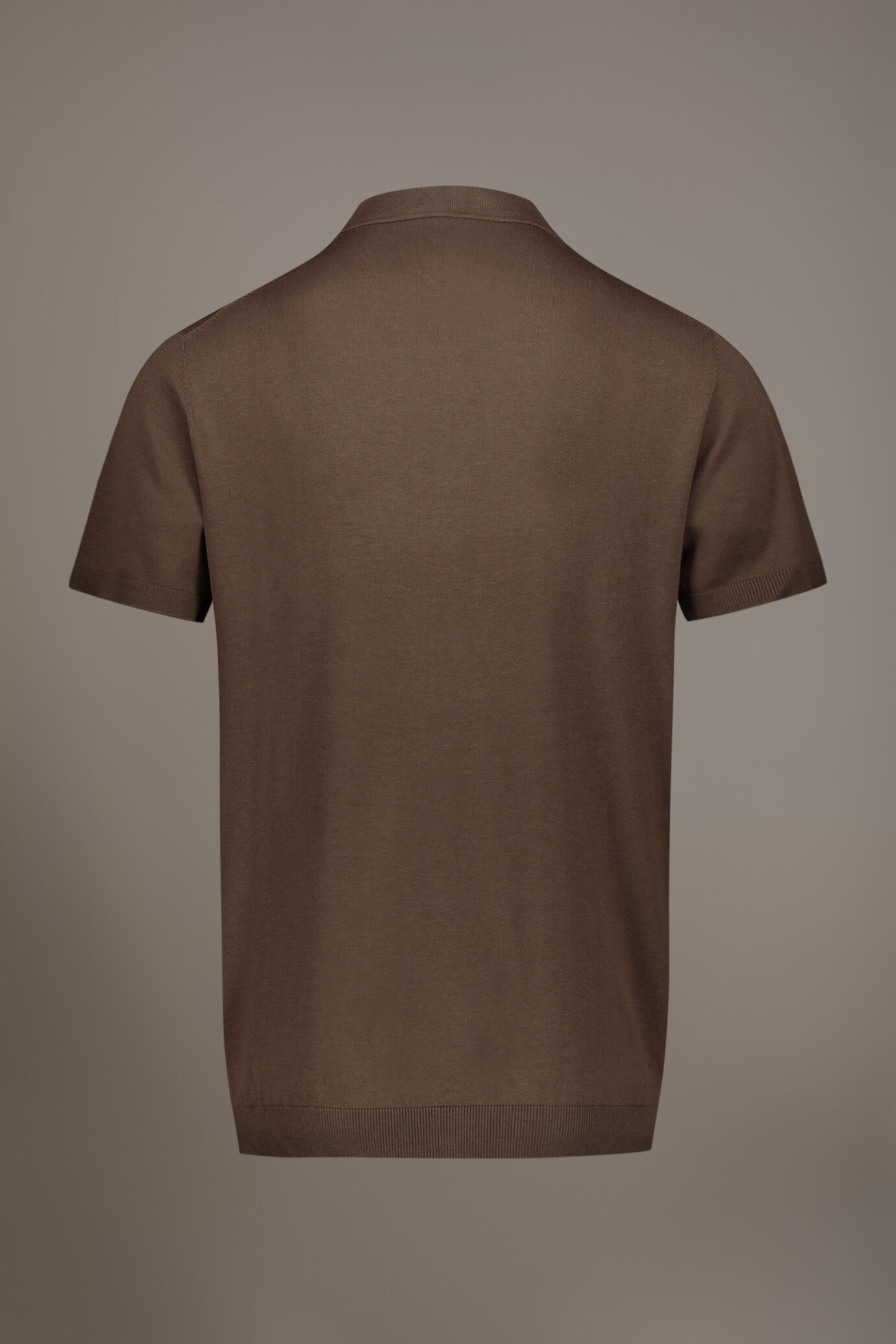 Polo manica corta in maglia 100% cotone image number 4