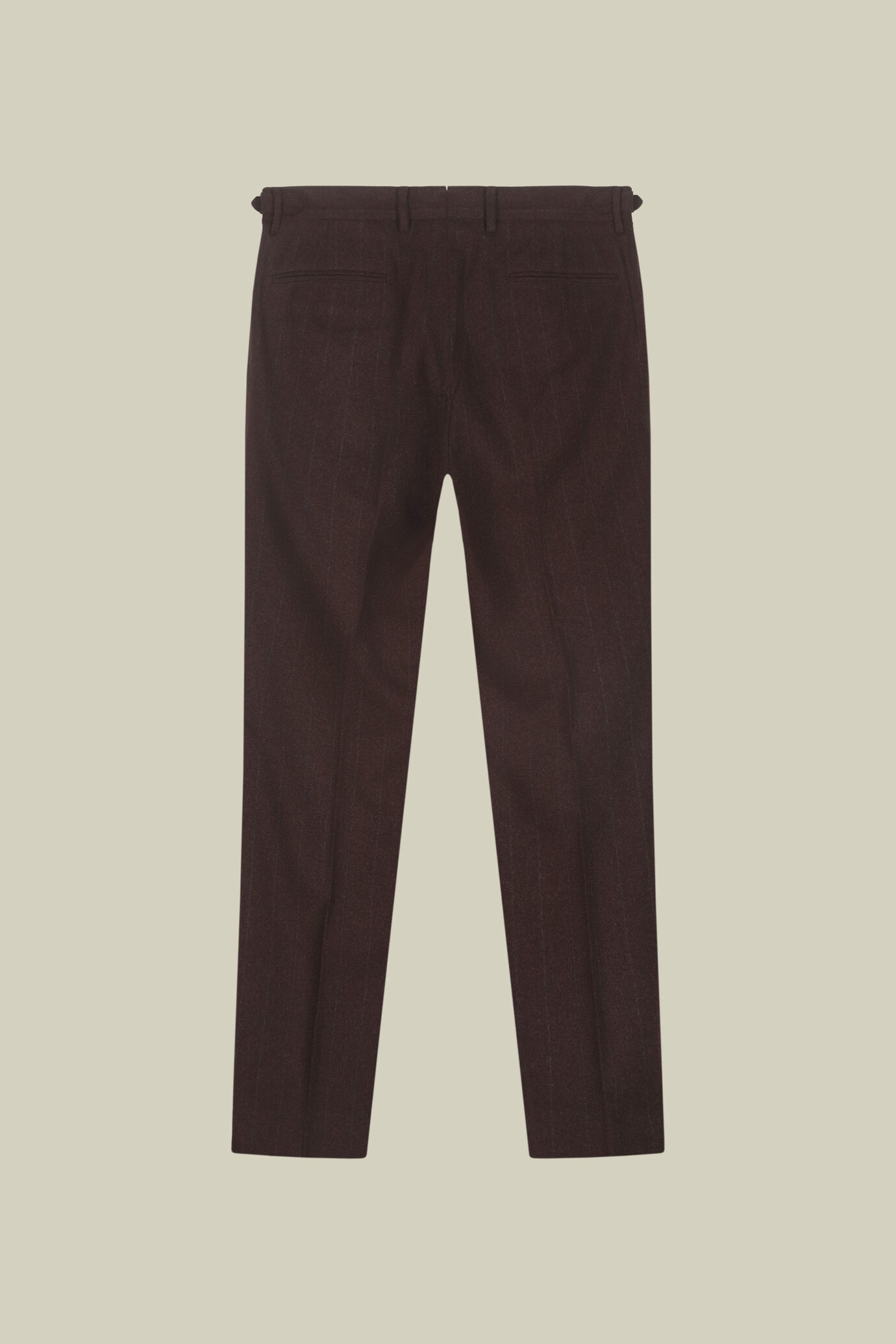Klassische Nadelstreifenhose aus Wollmischung in Regular-Fit image number 5