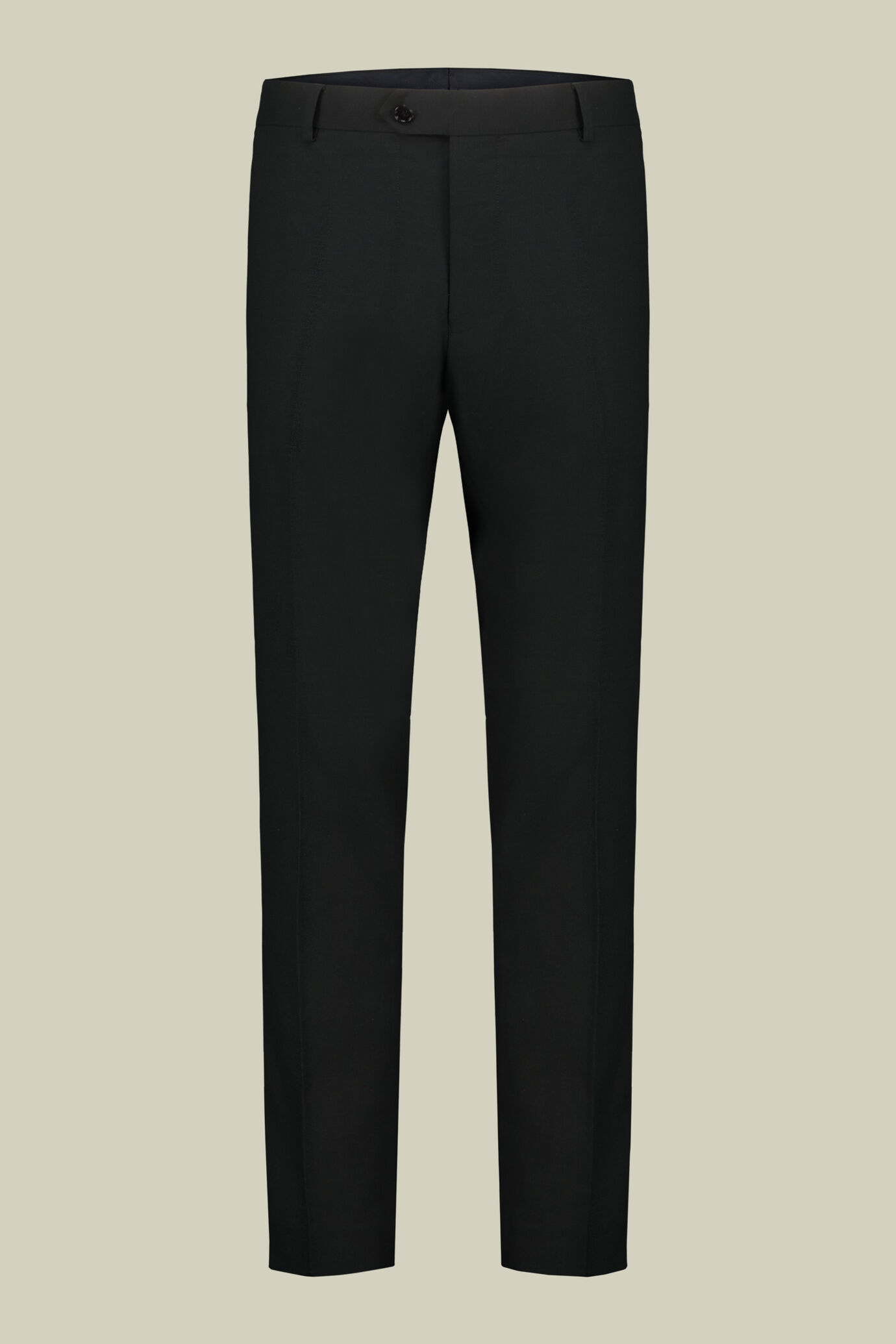Men's regular fit single-breasted suit in plain fabric image number 6
