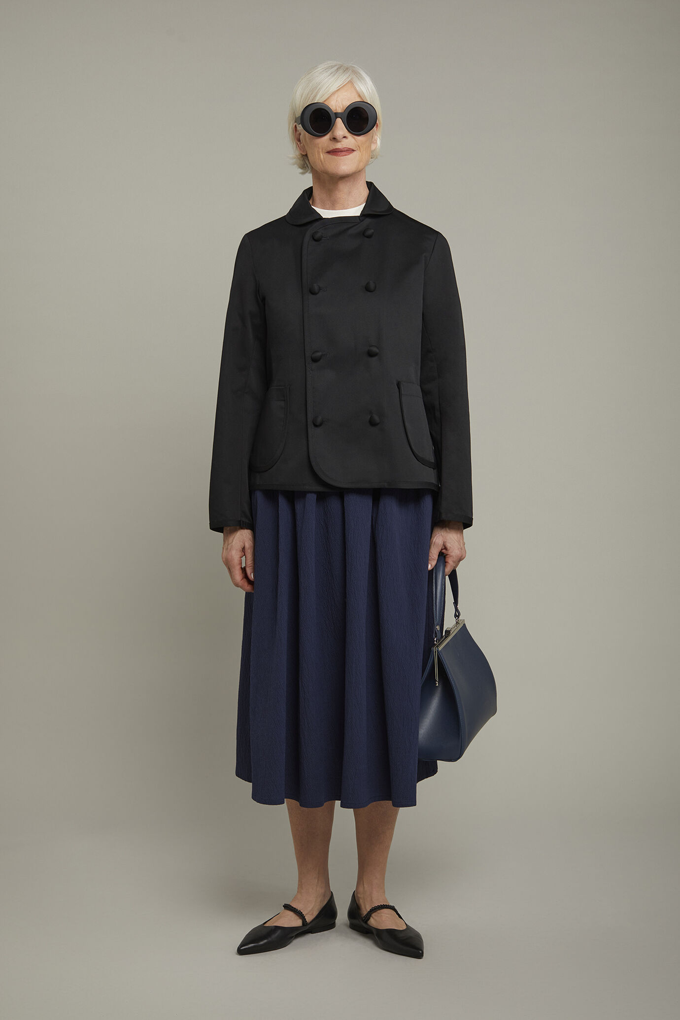 Giubbino doppiopetto donna regular fit