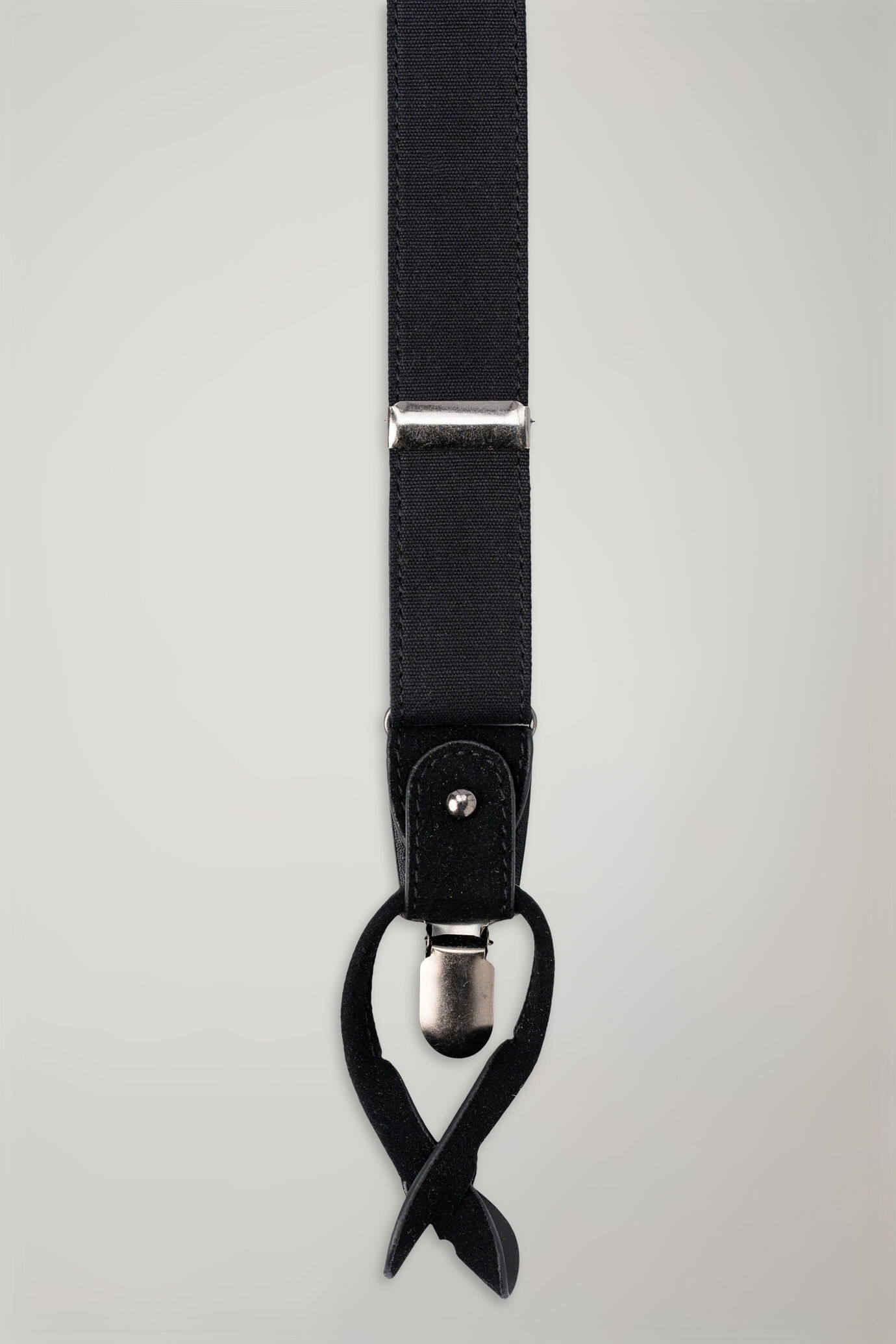 Bretelle uomo in canvas tinta unita image number 0