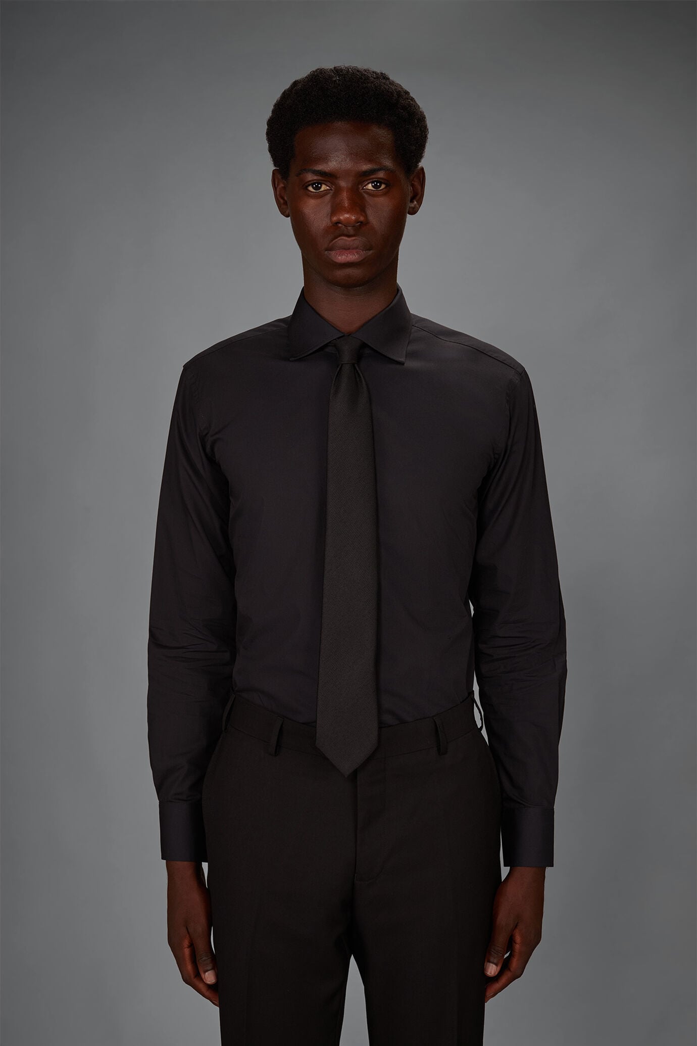 Chemise classique pour homme 100% coton image number 1