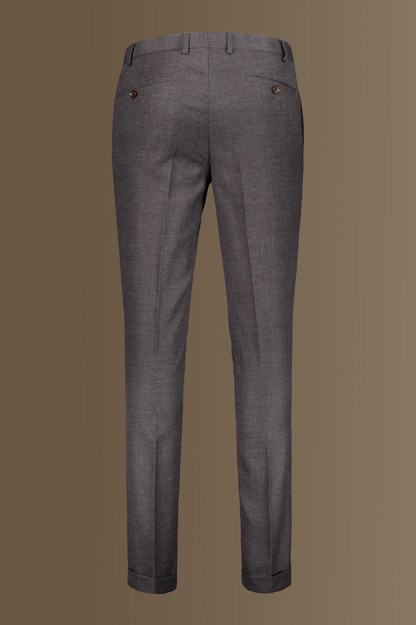 Single-breasted solid color suit with trousers with pinces image number 8