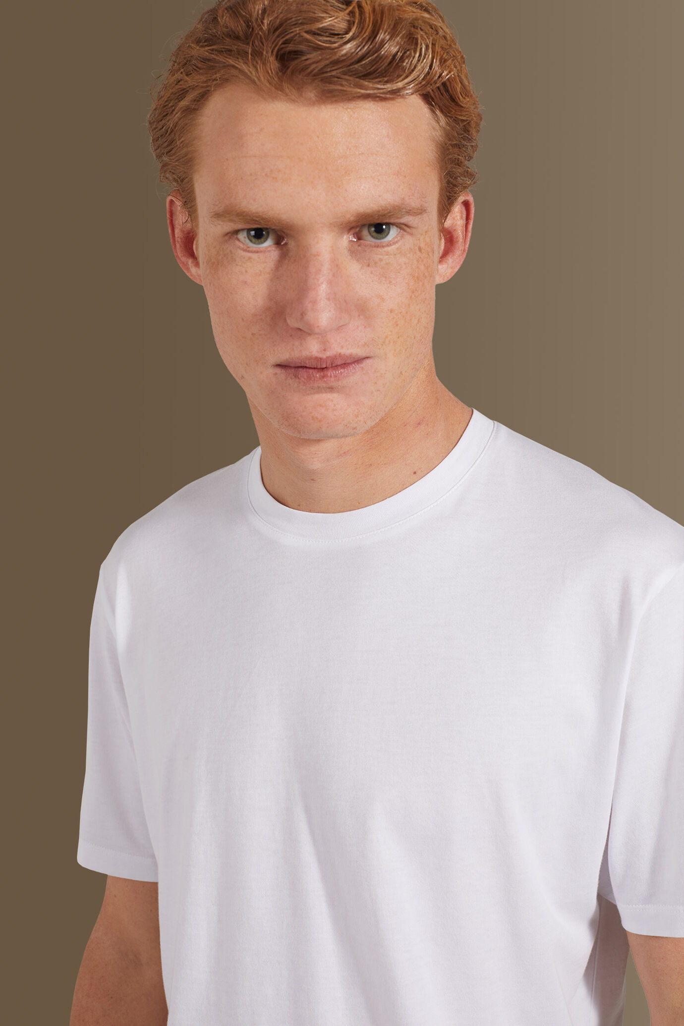 T-shirt uomo 100% cotone supima image number 1