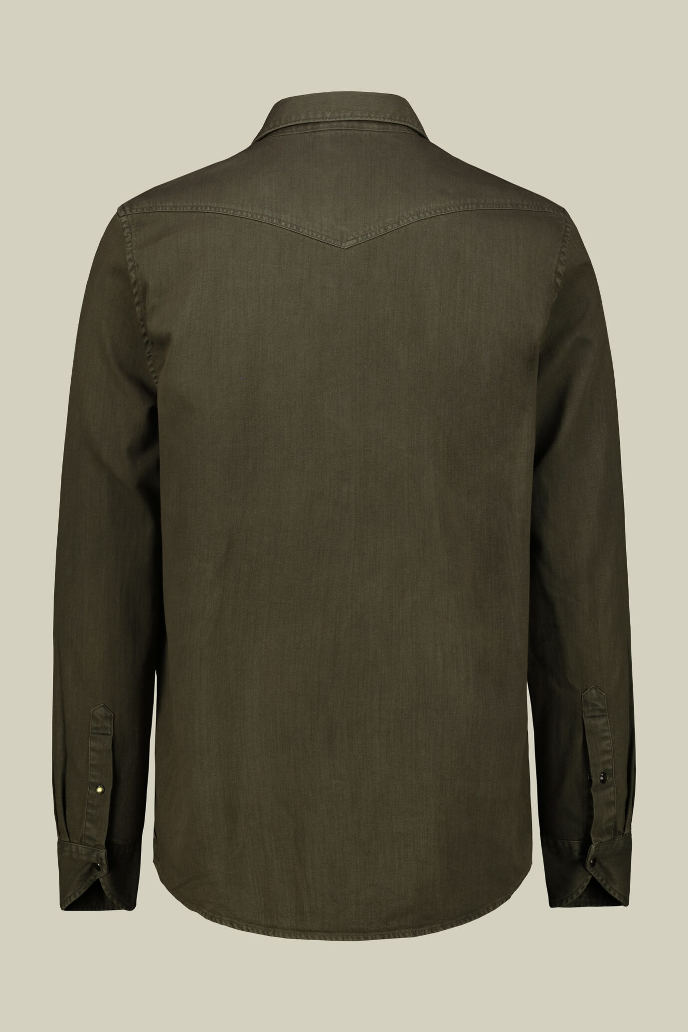 Herren-Freizeithemd mit klassischem Kragen aus Chambray-Stoff image number 5