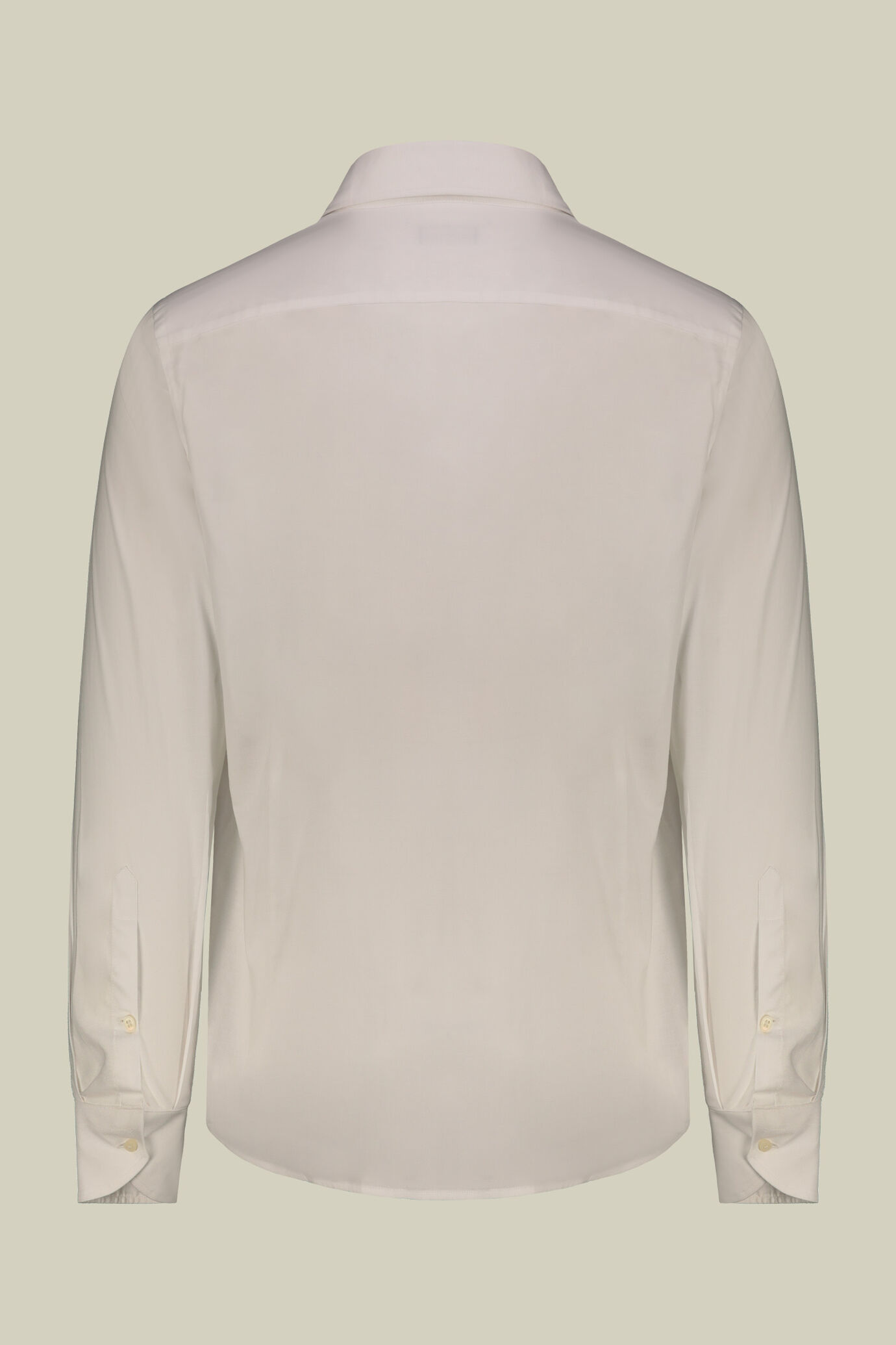 Men's shirt in 100% lightweight plain Oxford cotton fabric image number 4