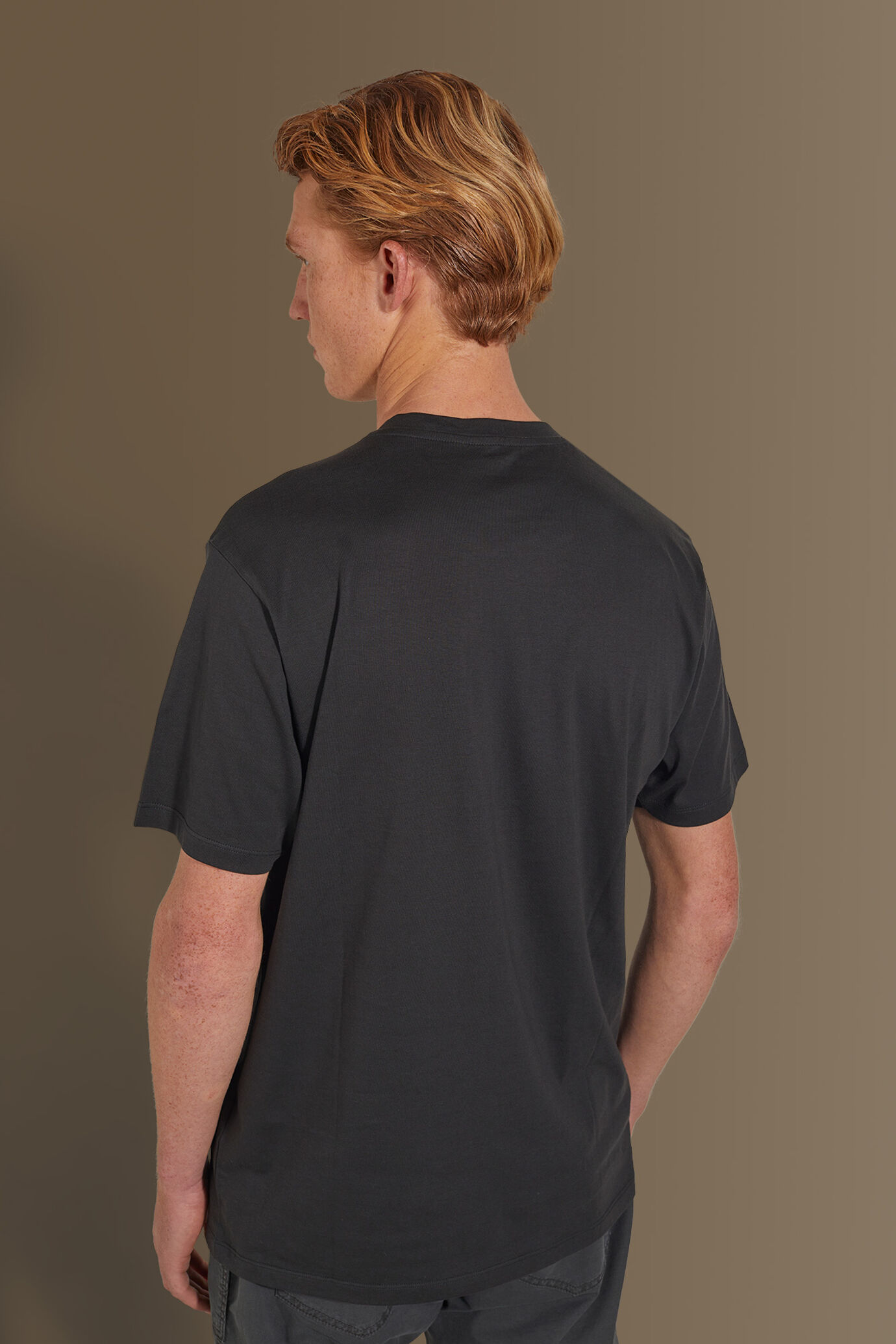 T-shirt uomo 100% cotone supima image number 2