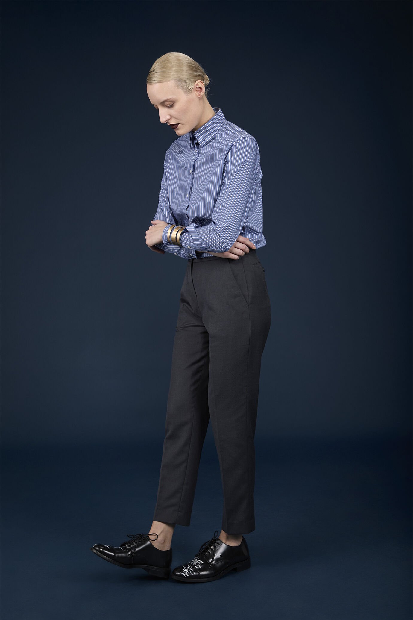 Pantalon chino classique pour femme, coupe classique