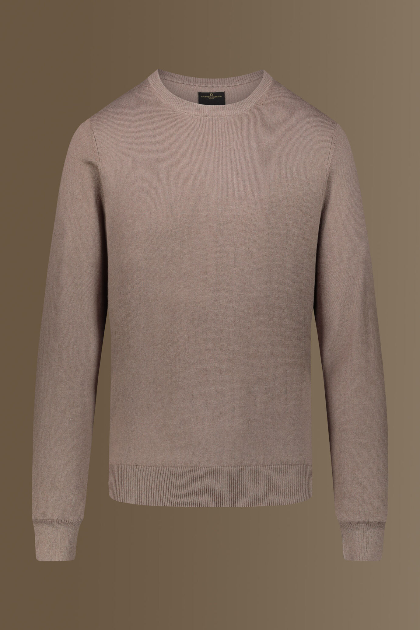 Maglia giro collo uomo 100% cotone image number 0