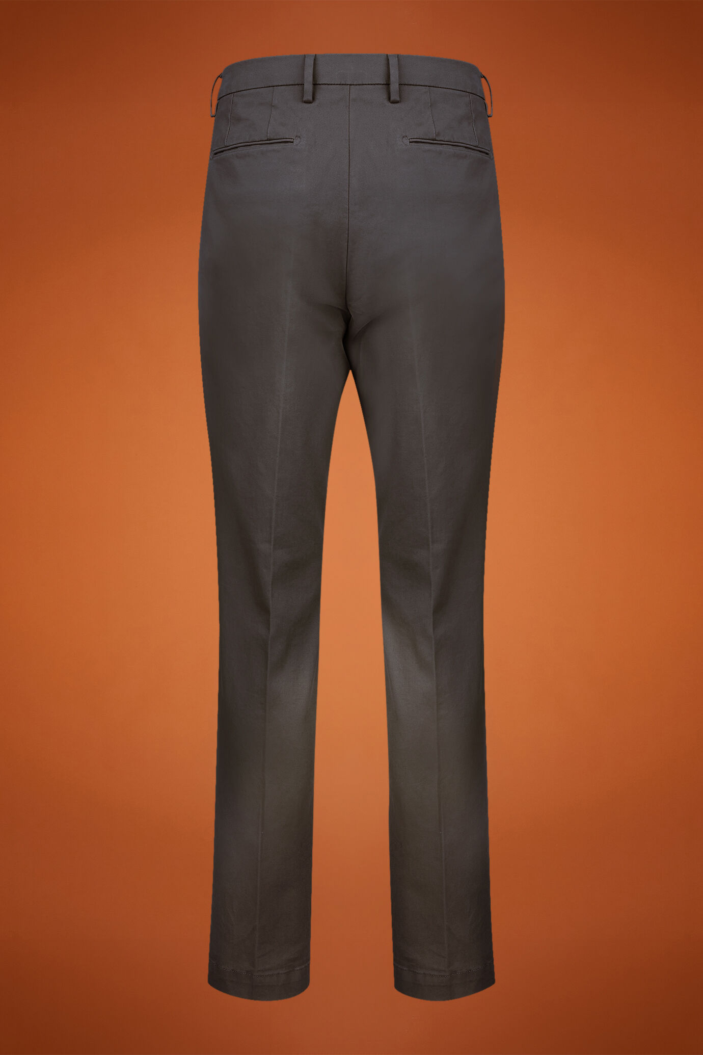 Pantalone classico uomo chino in twill regular fit image number 1
