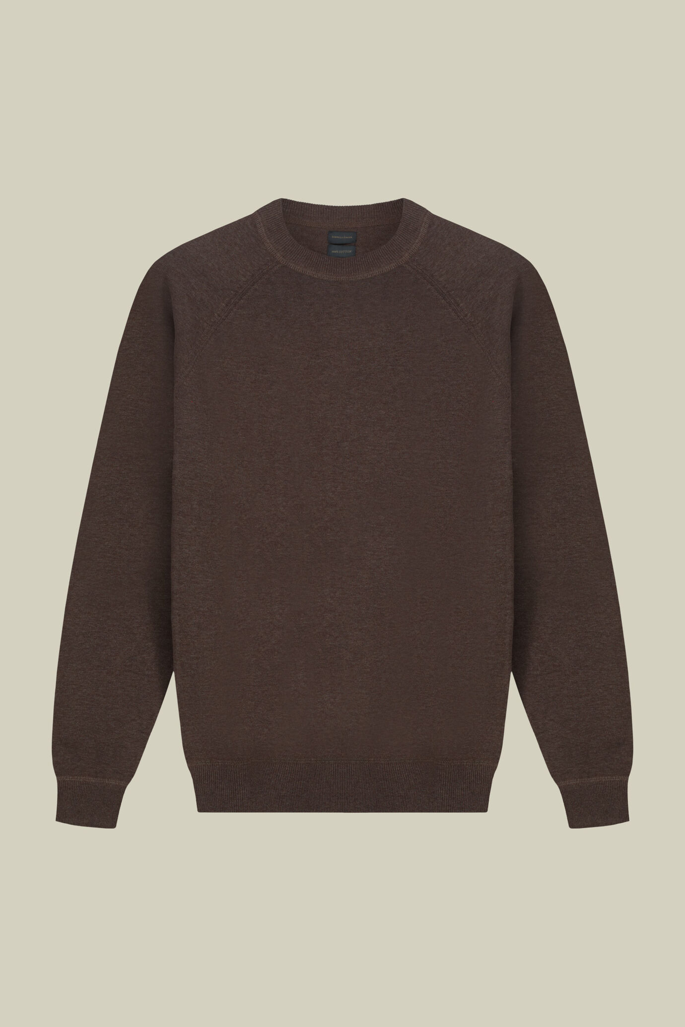 Herrenpullover mit Rundhalsausschnitt aus 100 % Baumwolle mit Raglan&auml;rmeln image number 4