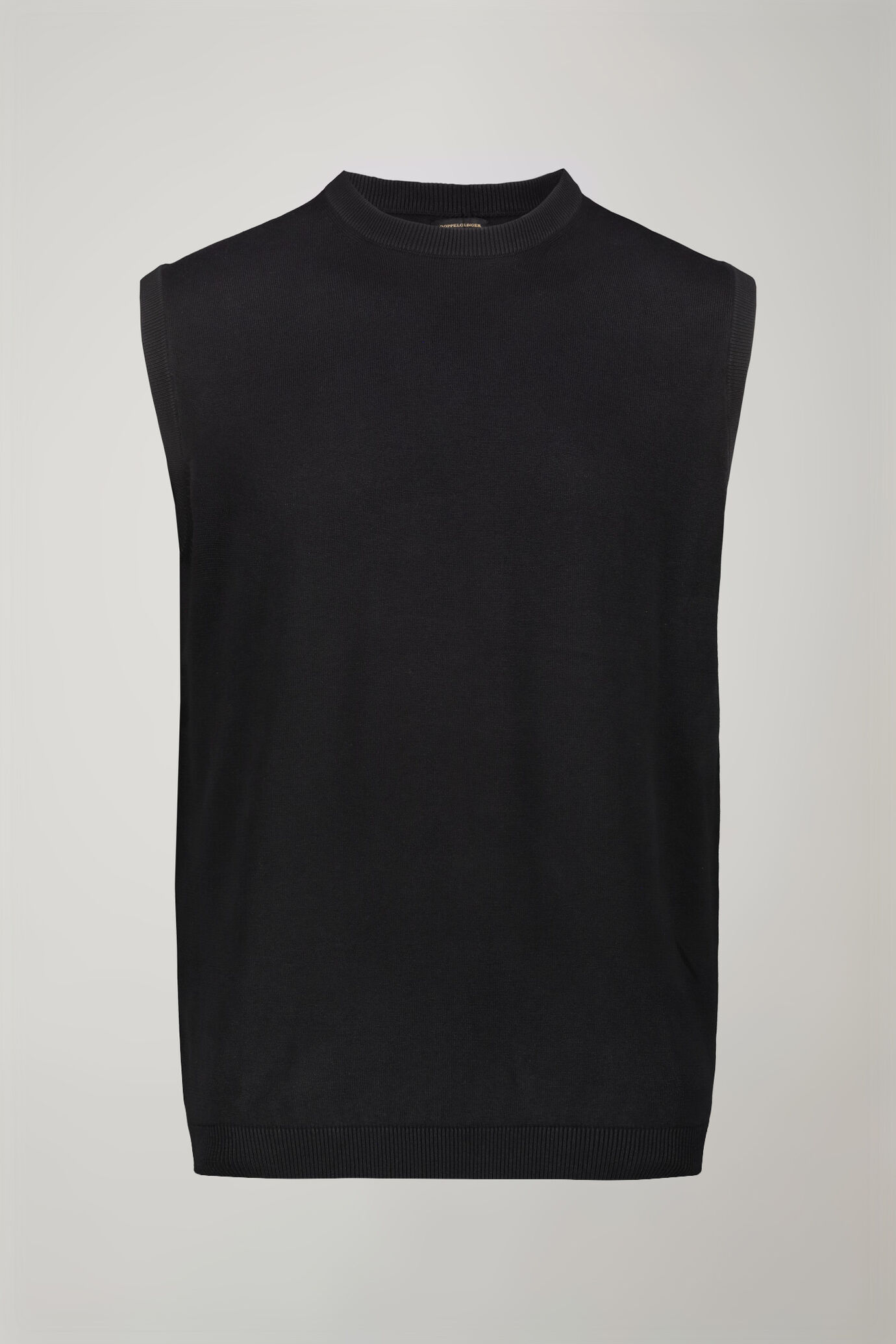 Gilet uomo girocollo 100% cotone regular fit image number 4