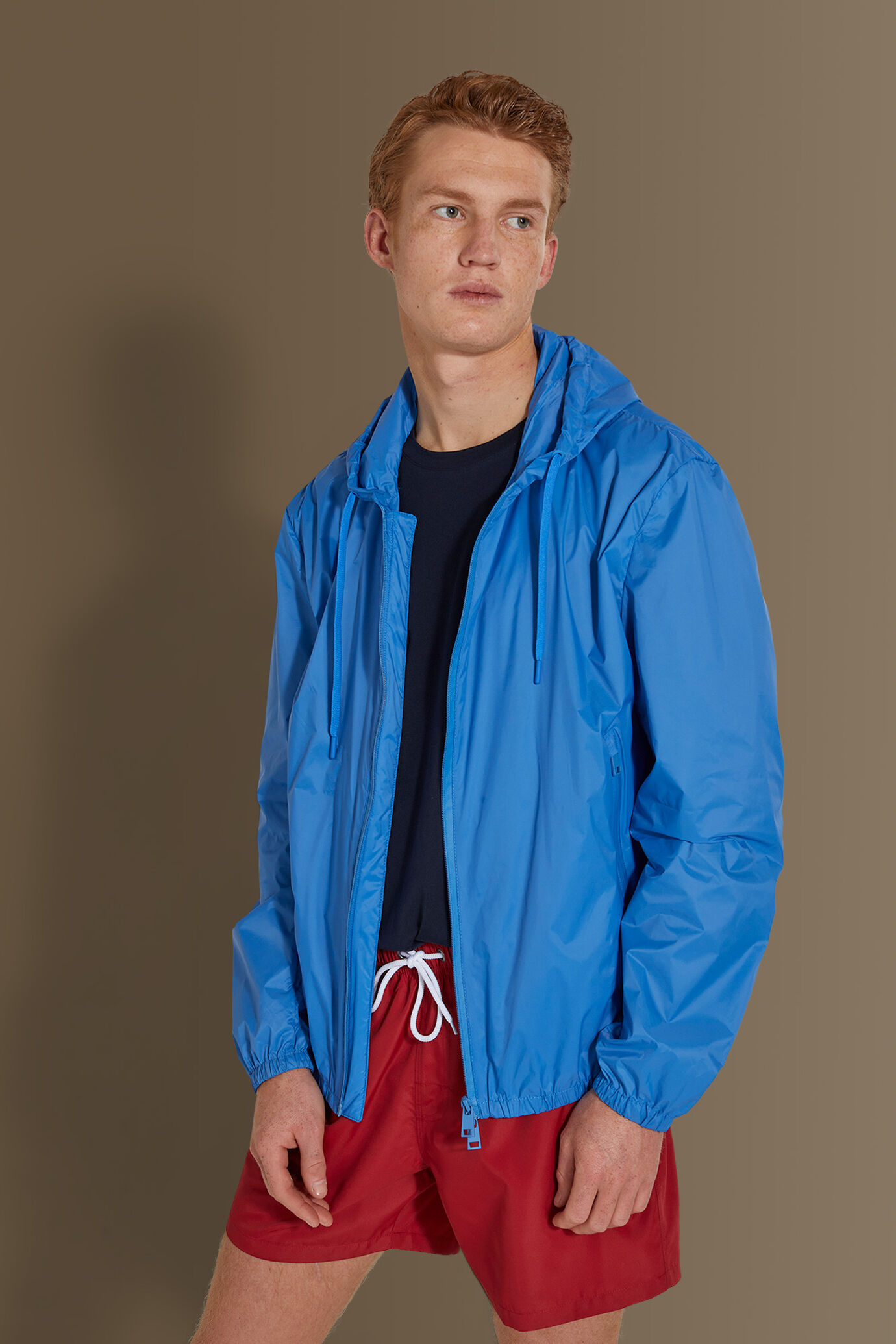 Giacca sailor in tessuto tecnico nylon cirè uomo image number 1