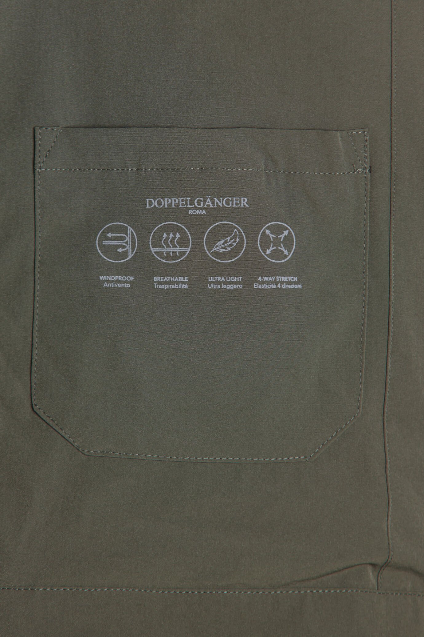 Waterproof sailor jacket with zip image number 4