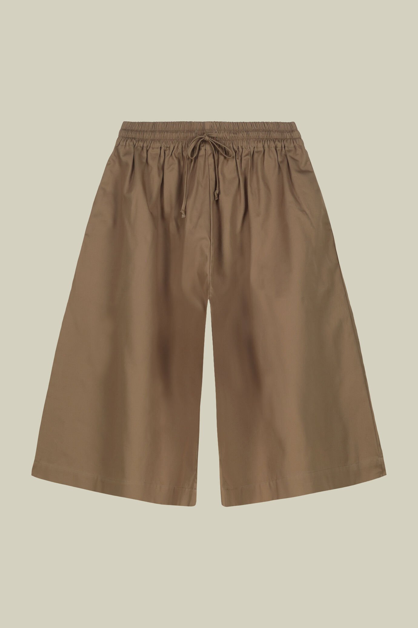 Bermuda donna lungo elastico in vita 100% cotone