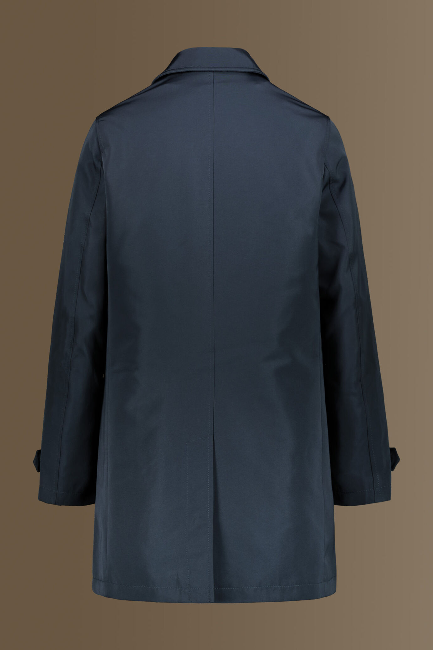 Coated padded tech raincoat image number 6