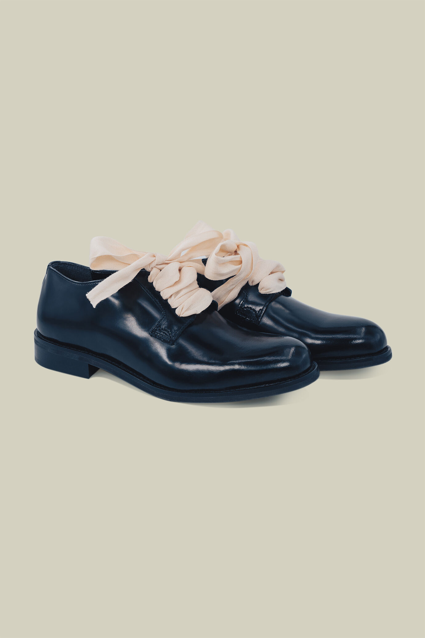 Damenschuhe 100 % Leder handbemalt "Imperfection” Limitierte Edition image number 1