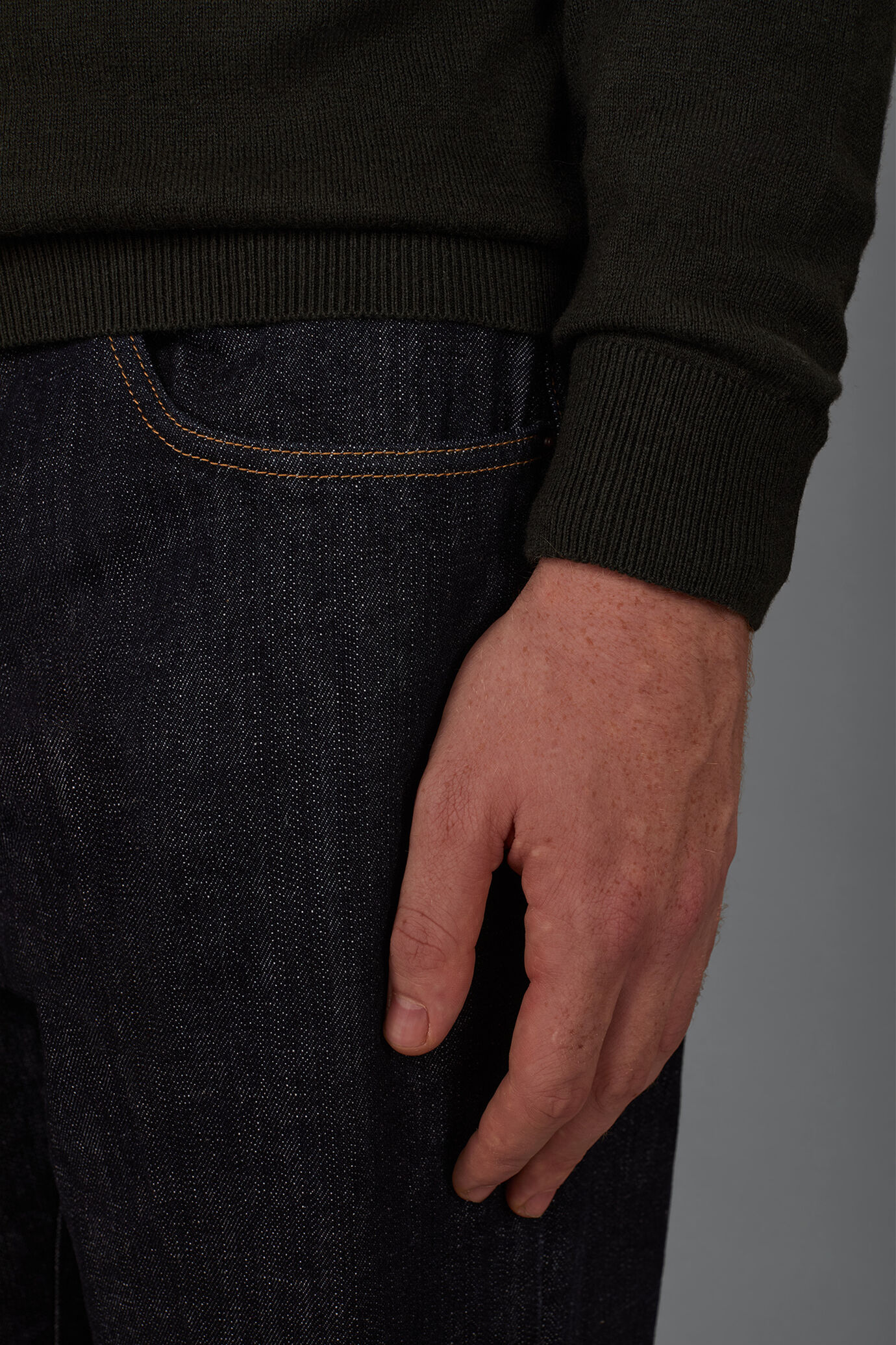 Herren-Polo aus Woll-Baumwollmischung Regular Fit image number 3