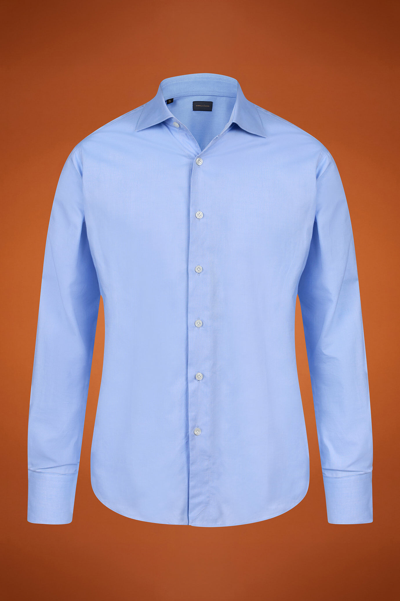 Camicia classica uomo 100% cotone con collo classico e tessuto oxford super leggero regular fit image number 4