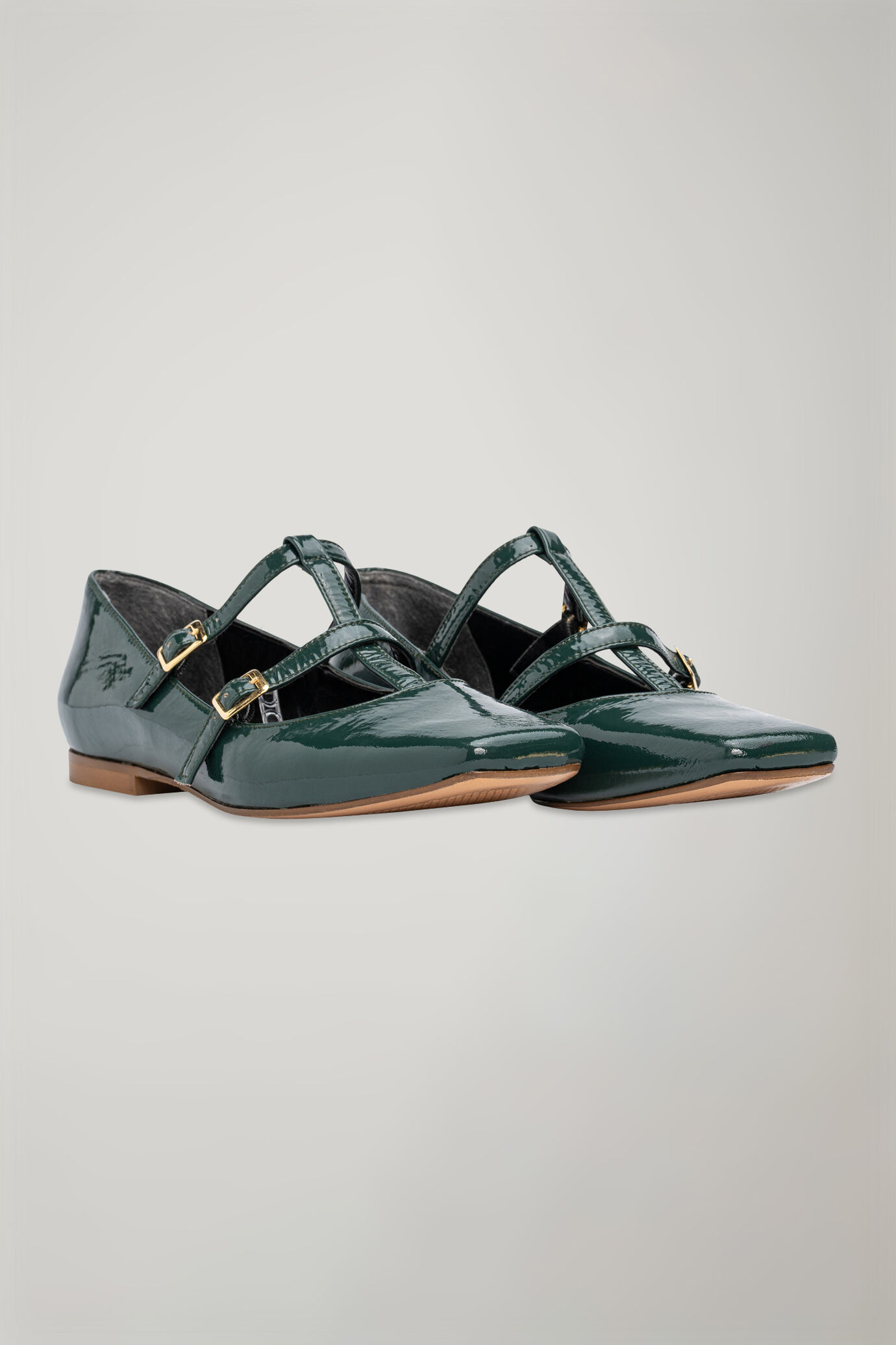 Chaussure femme modèle Mary Jane à deux boucles image number 1