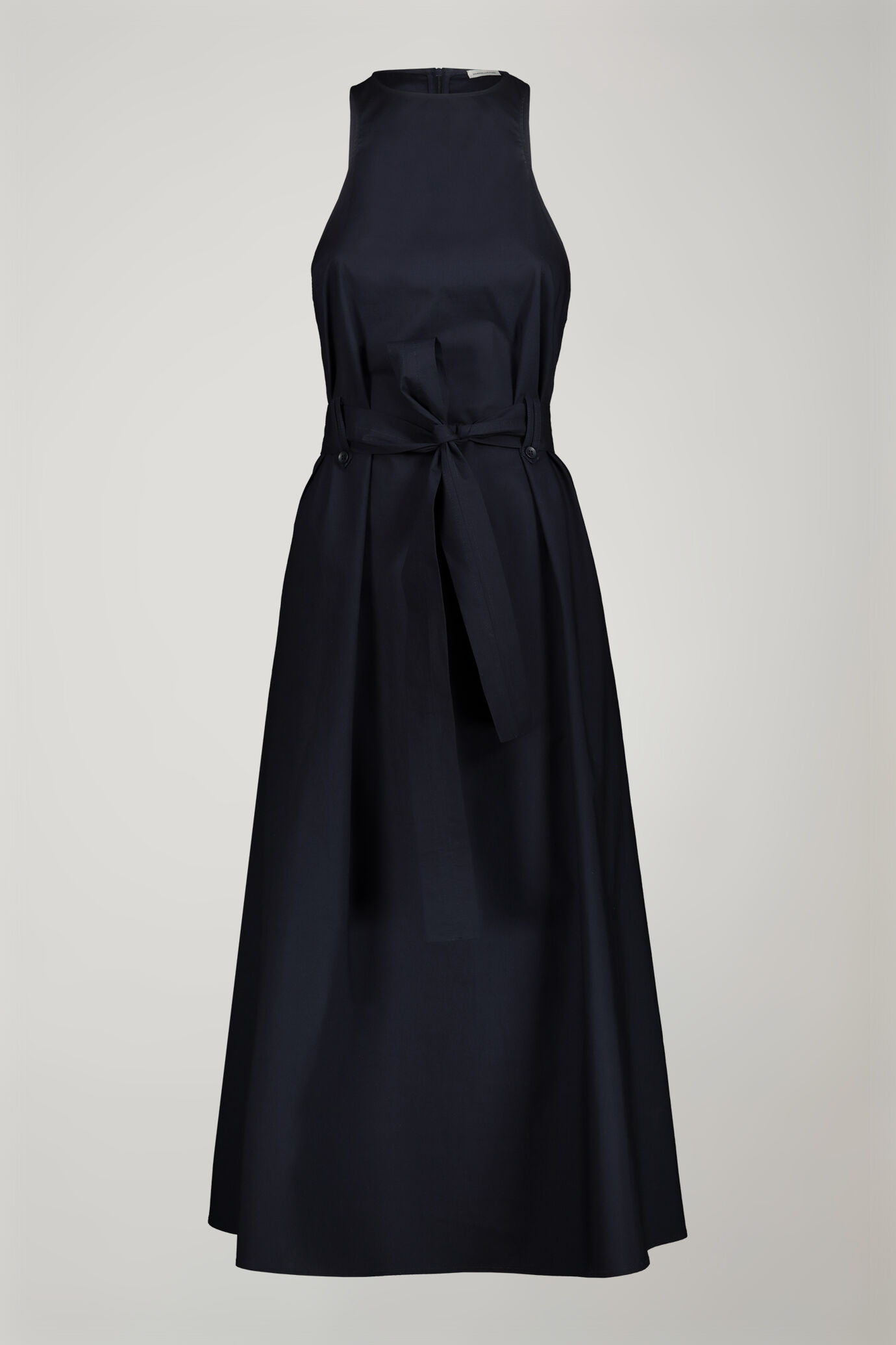 Robe midi femme avec ceinture coupe régulière image number 4