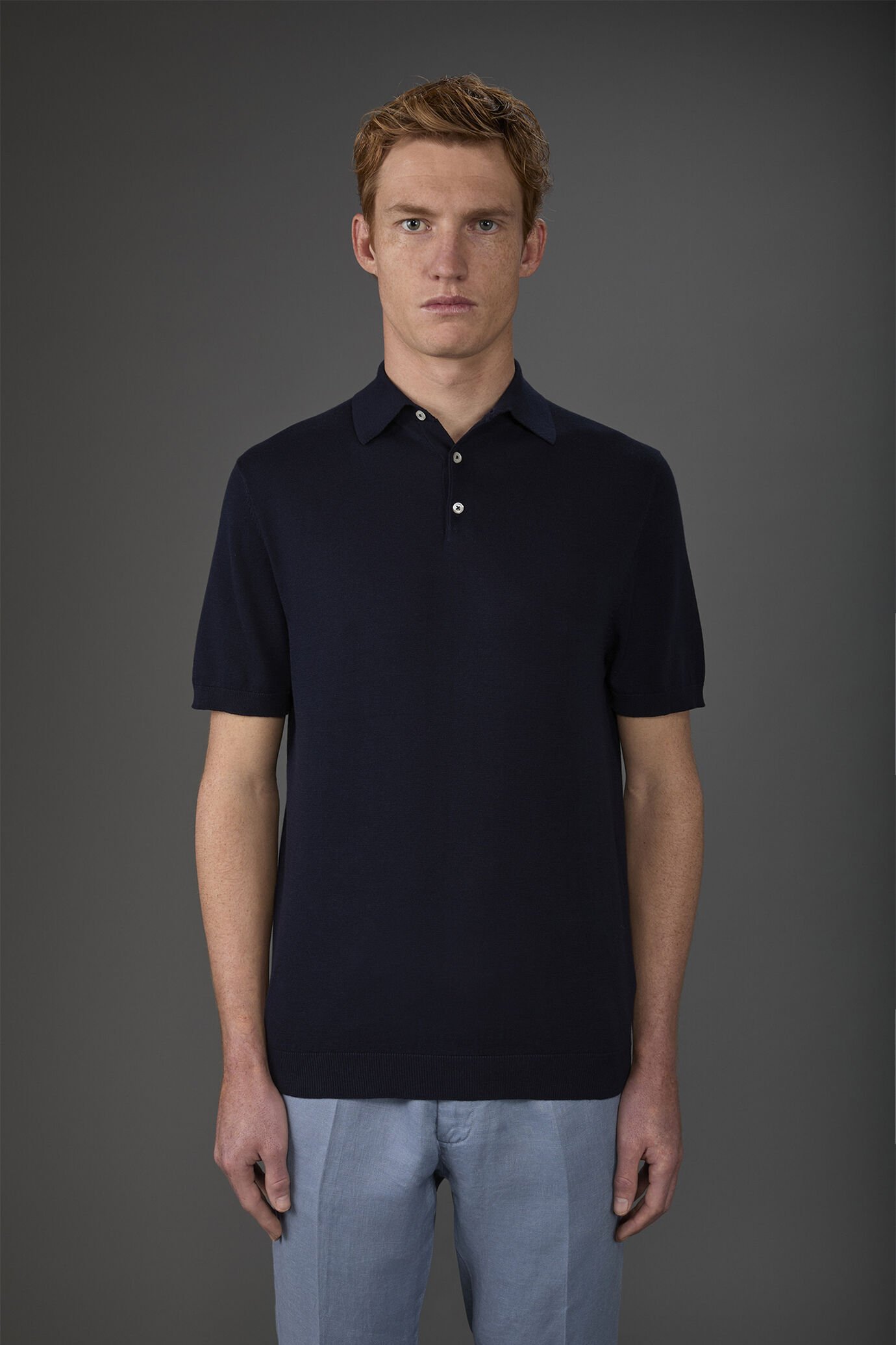Polo uomo in maglia maniche corte image number 1