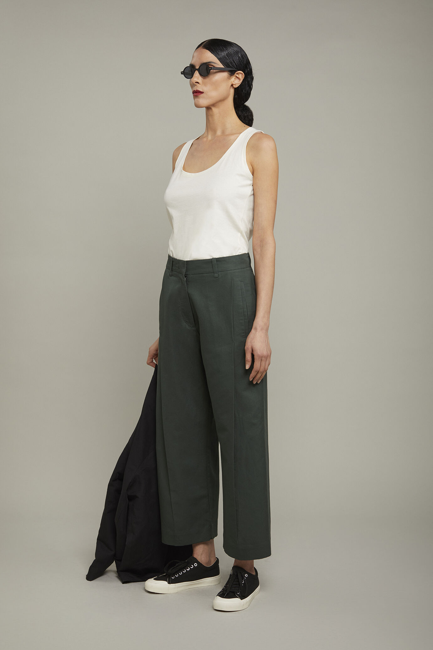 Canotta donna 100% in jersey di cotone comfort fit image number 1