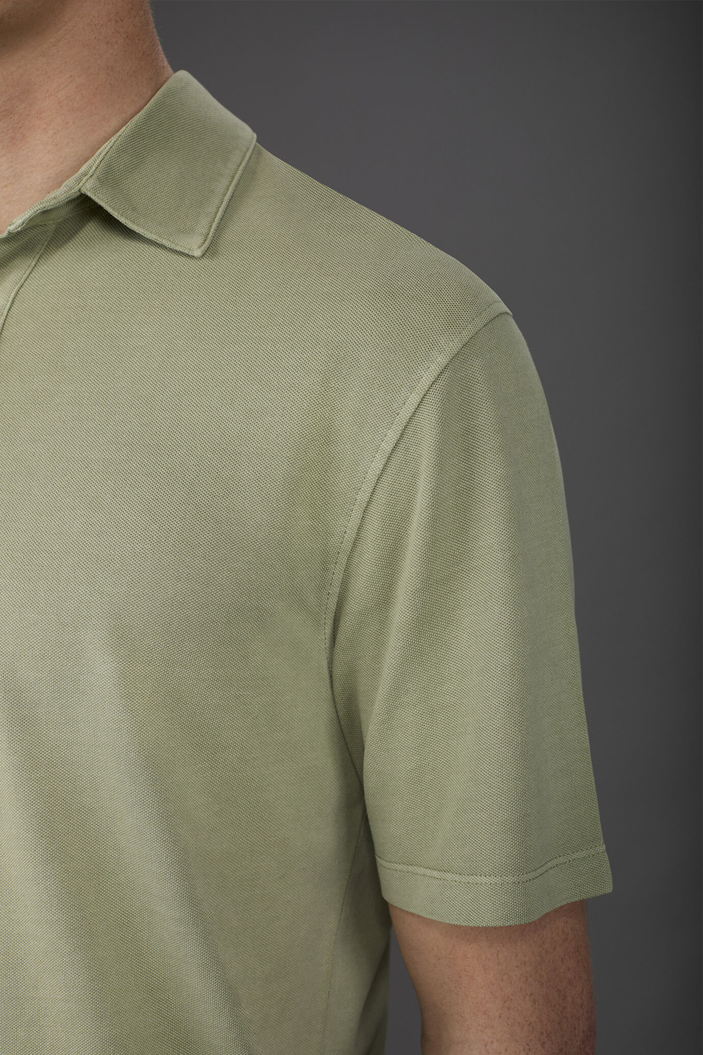 Polo uomo manica corta in 100% cotone piquet image number 3
