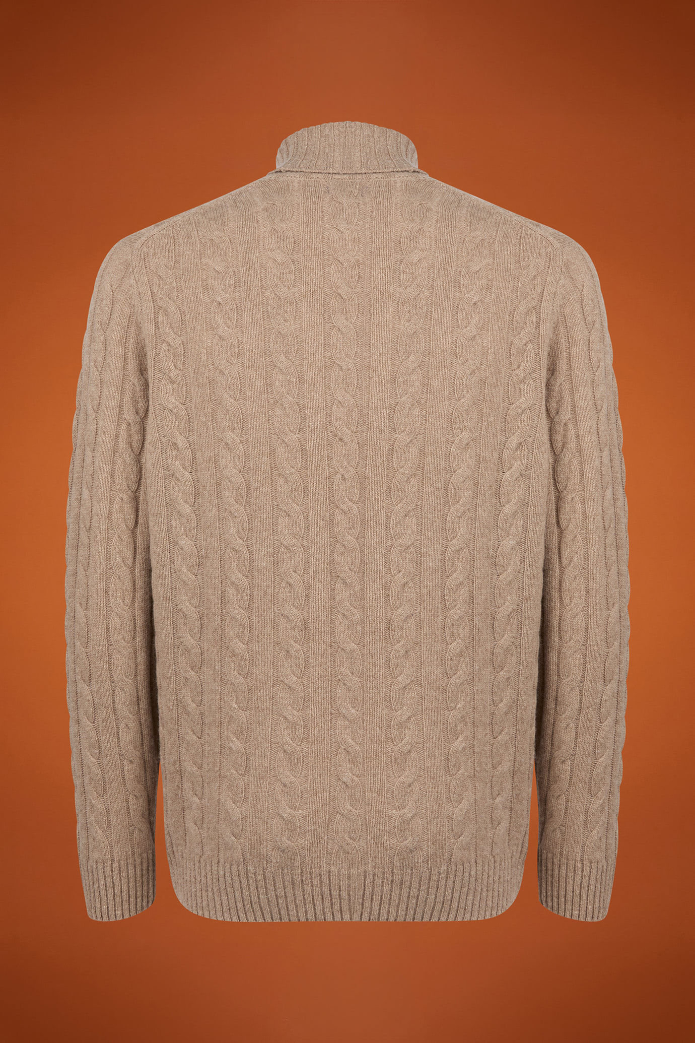 Maglia uomo collo alto misto lana lambswool regular fit image number 5