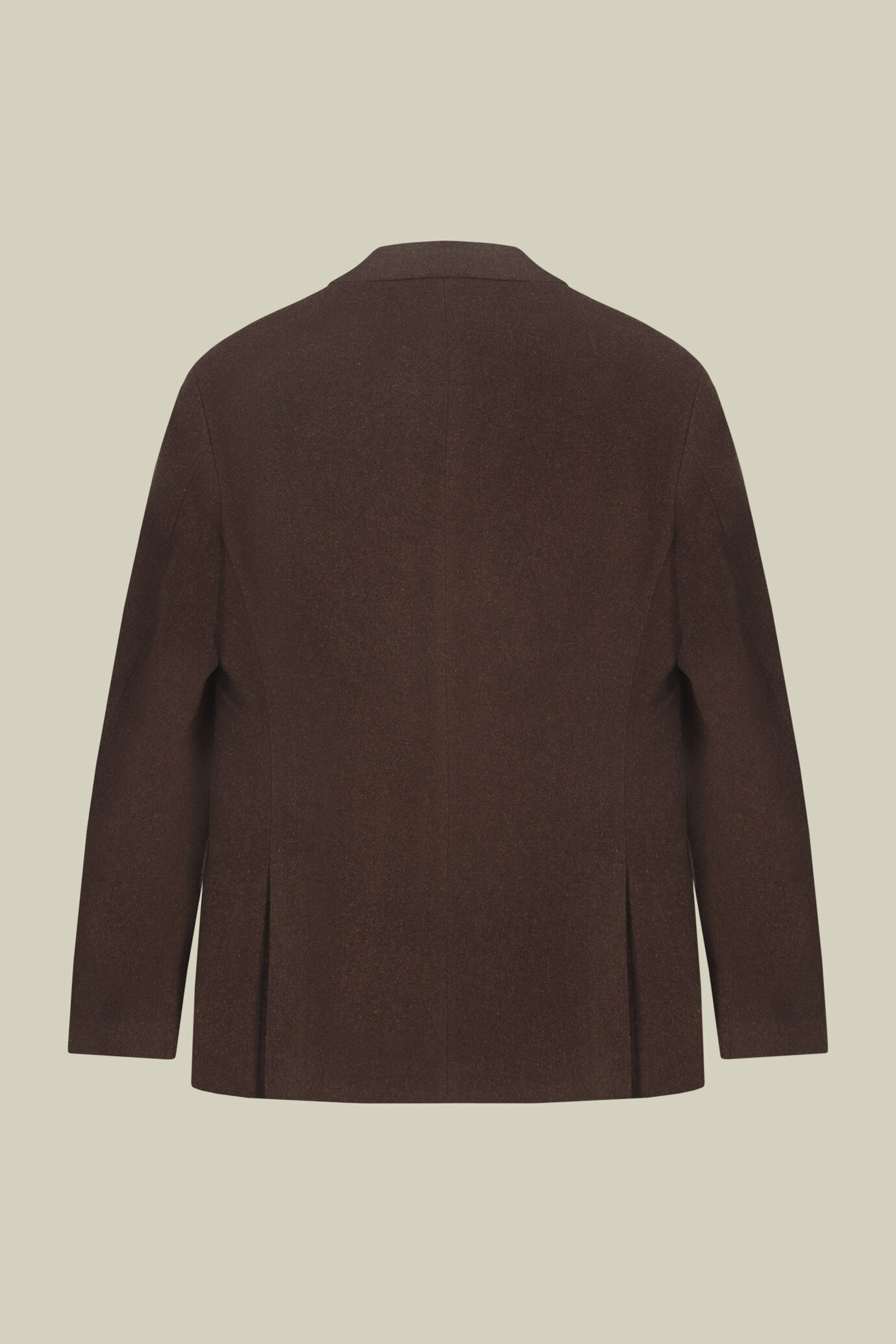 Giacca uomo monopetto misto lana e disegno Herringbone regular fit image number 5