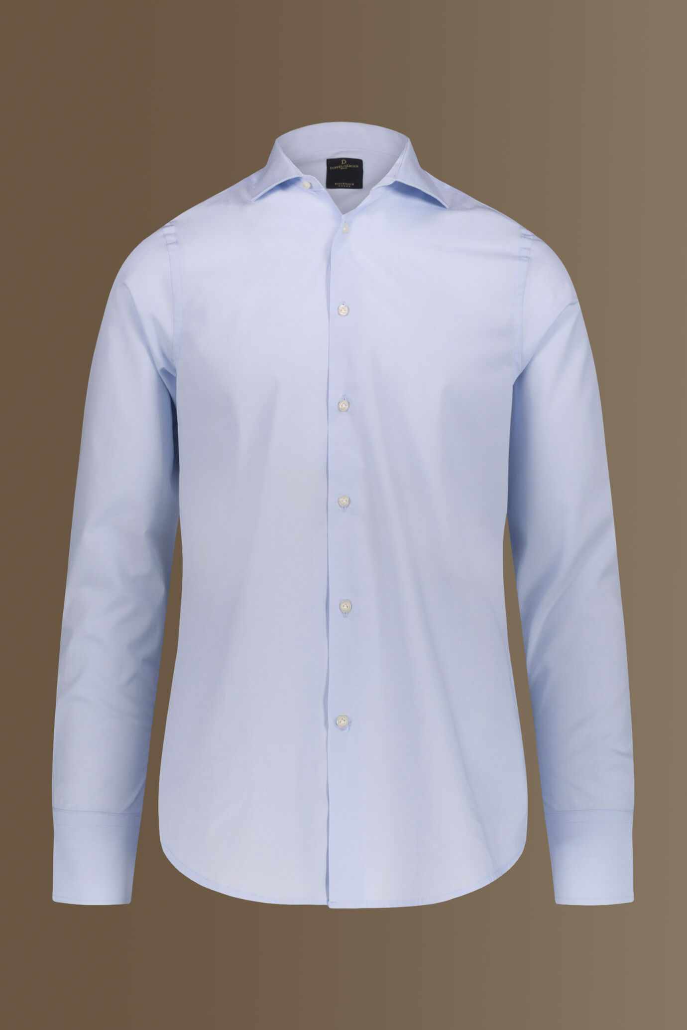 Camicia classica uomo collo francese filafil image number 3