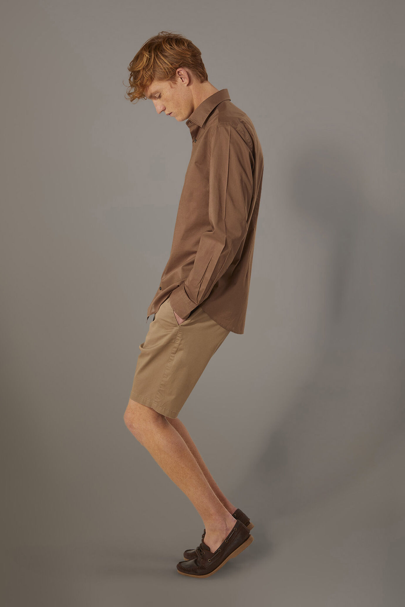 Bermudashorts aus klassischem Twill-Stoff image number 1