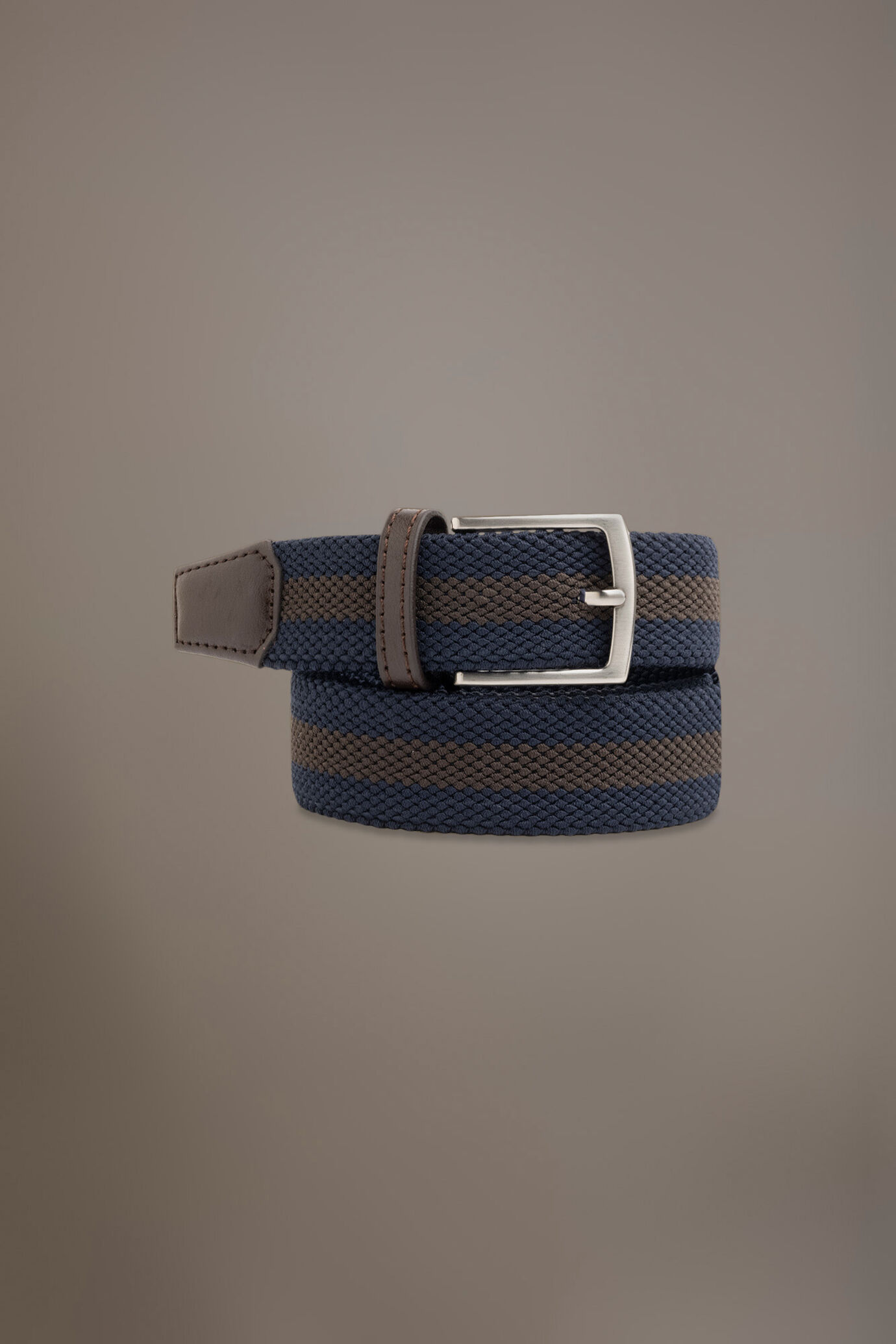 Elastic breided belt