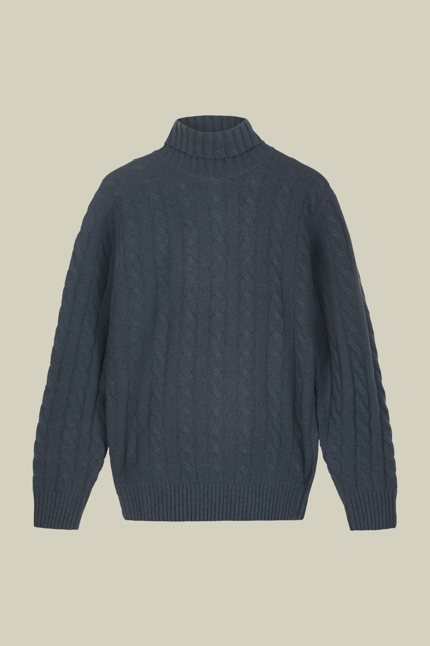 Trendyol Maglione Taglie Forti Donna Collo Alto In Acrilico - Colore Ecru - Vestibilità Regular Fino A 6XL