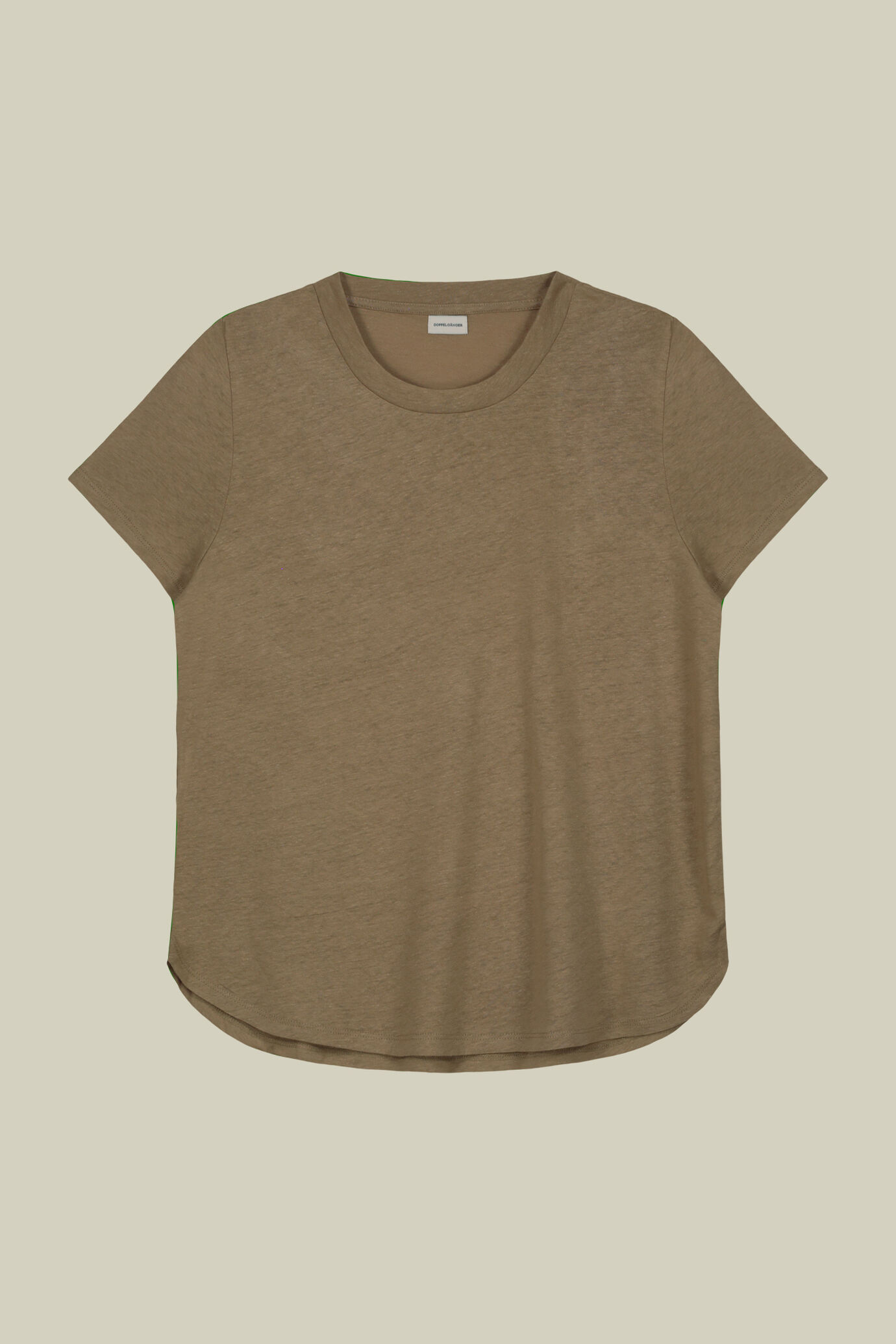 Women's half-sleeve crew-neck T-shirt image number 4