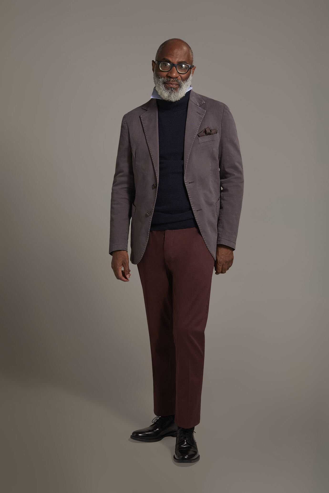 Giacca monopetto con tasche a toppa image number 1