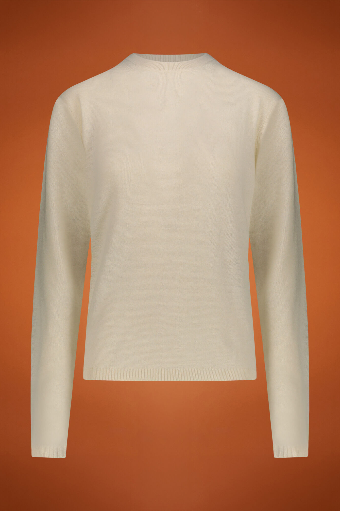 ASOS DESIGN - Maglione Girocollo Color Crema In Misto Lana D'alpaca Con Polsini Ampi Con Spacco - Foto 2