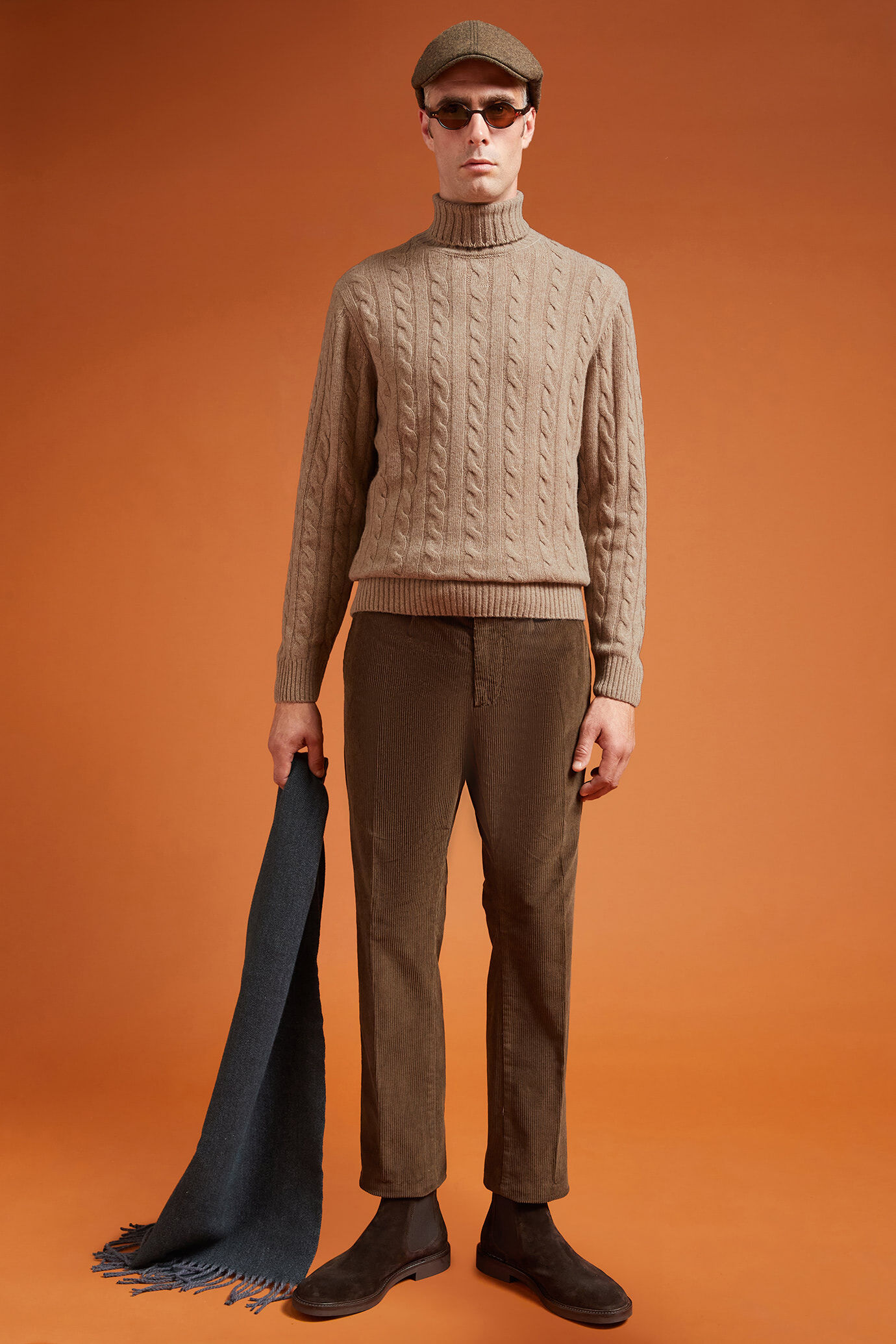 Maglia uomo collo alto misto lana lambswool regular fit image number 1