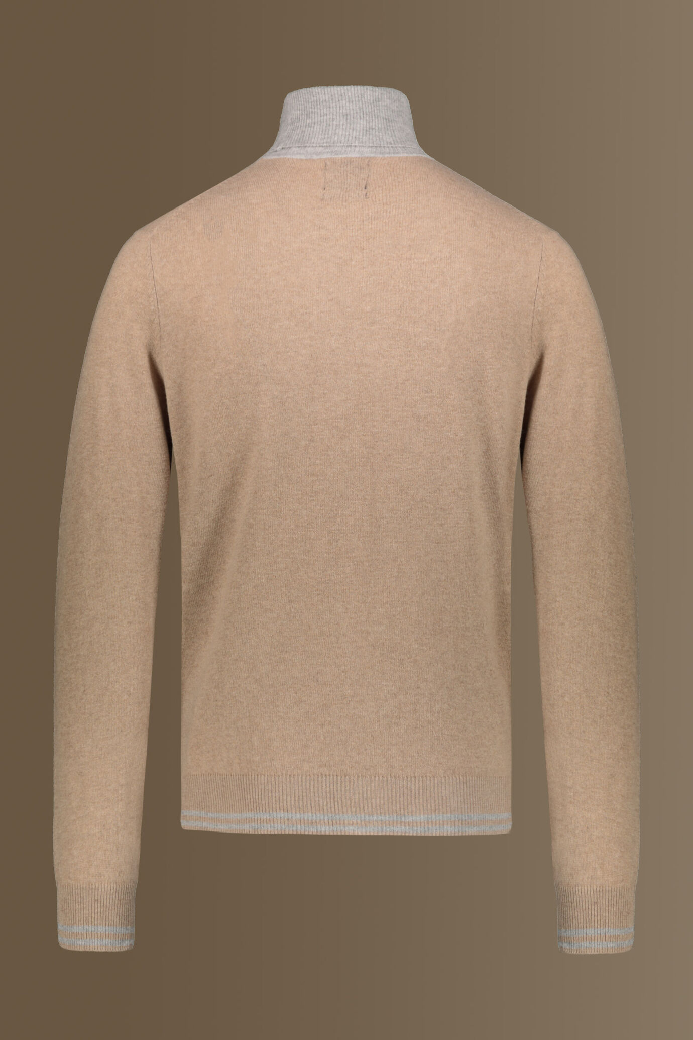 Cashmere blend turtleneck sweater image number 3