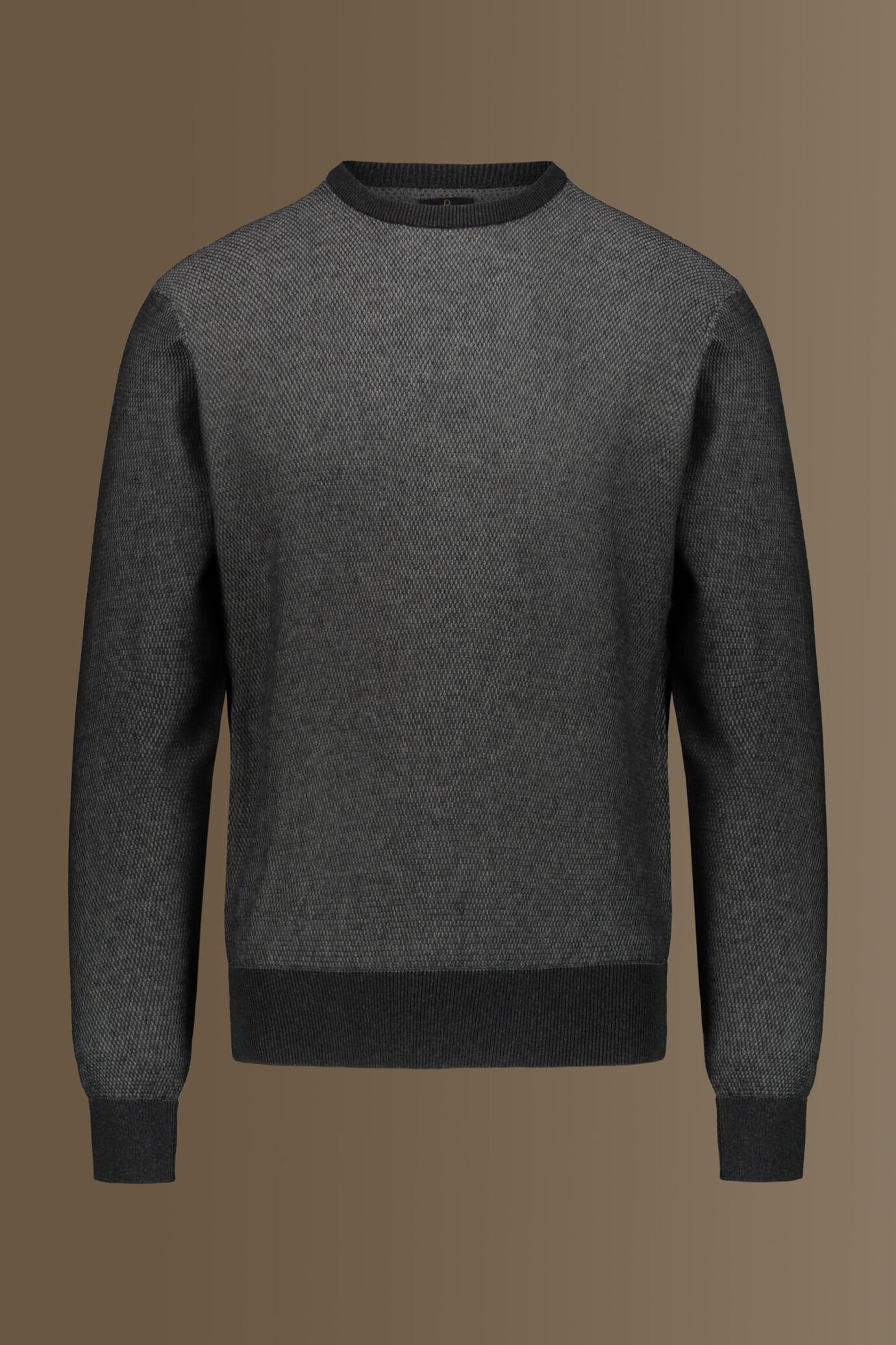 Maglia girocollo grana di riso image number 3