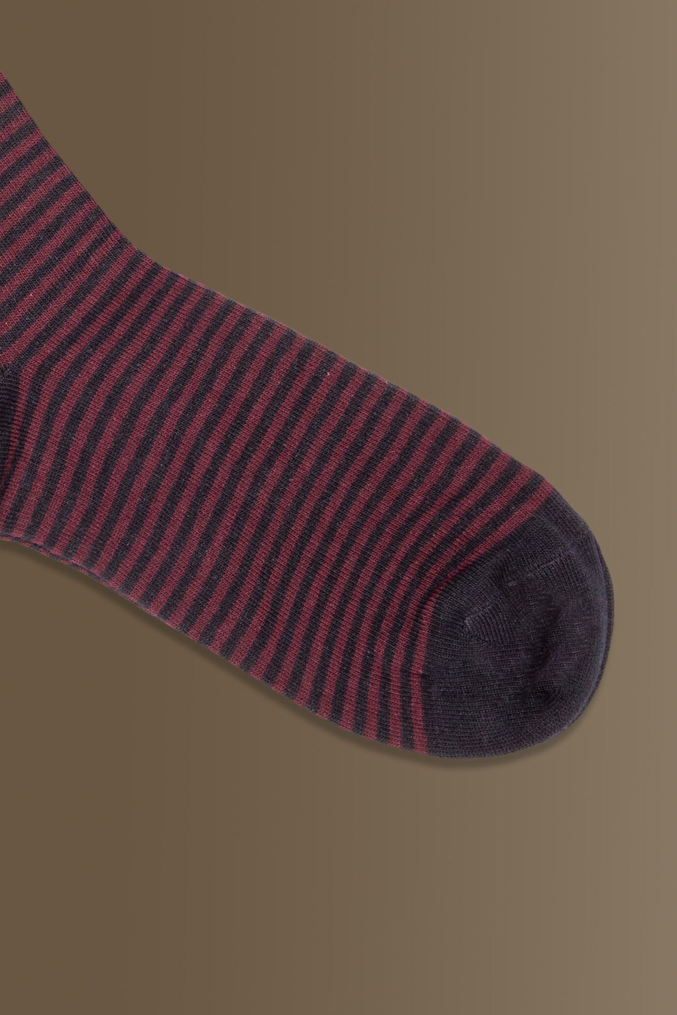 Socks - stripe fancy- cotton stretch image number 1
