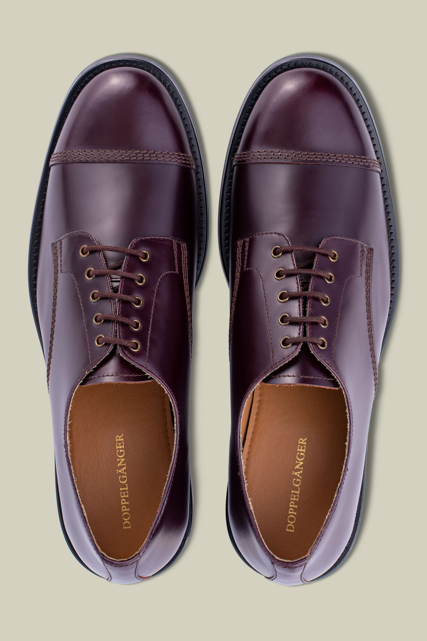Derby-Schuh für Herren aus 100 % echtem Leder image number 4
