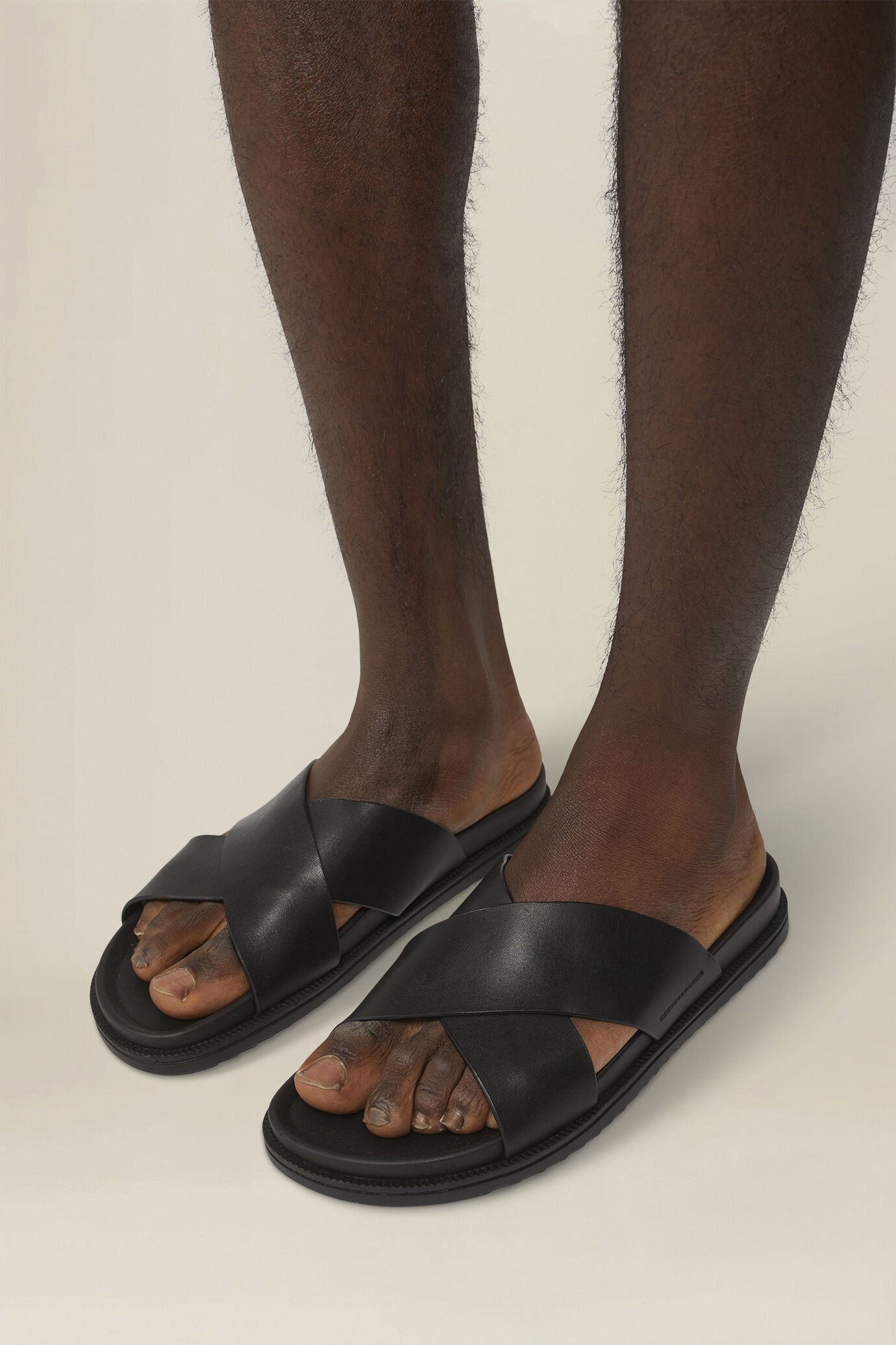 Casual men's moccasin in 100% genuine suede leather image number 0