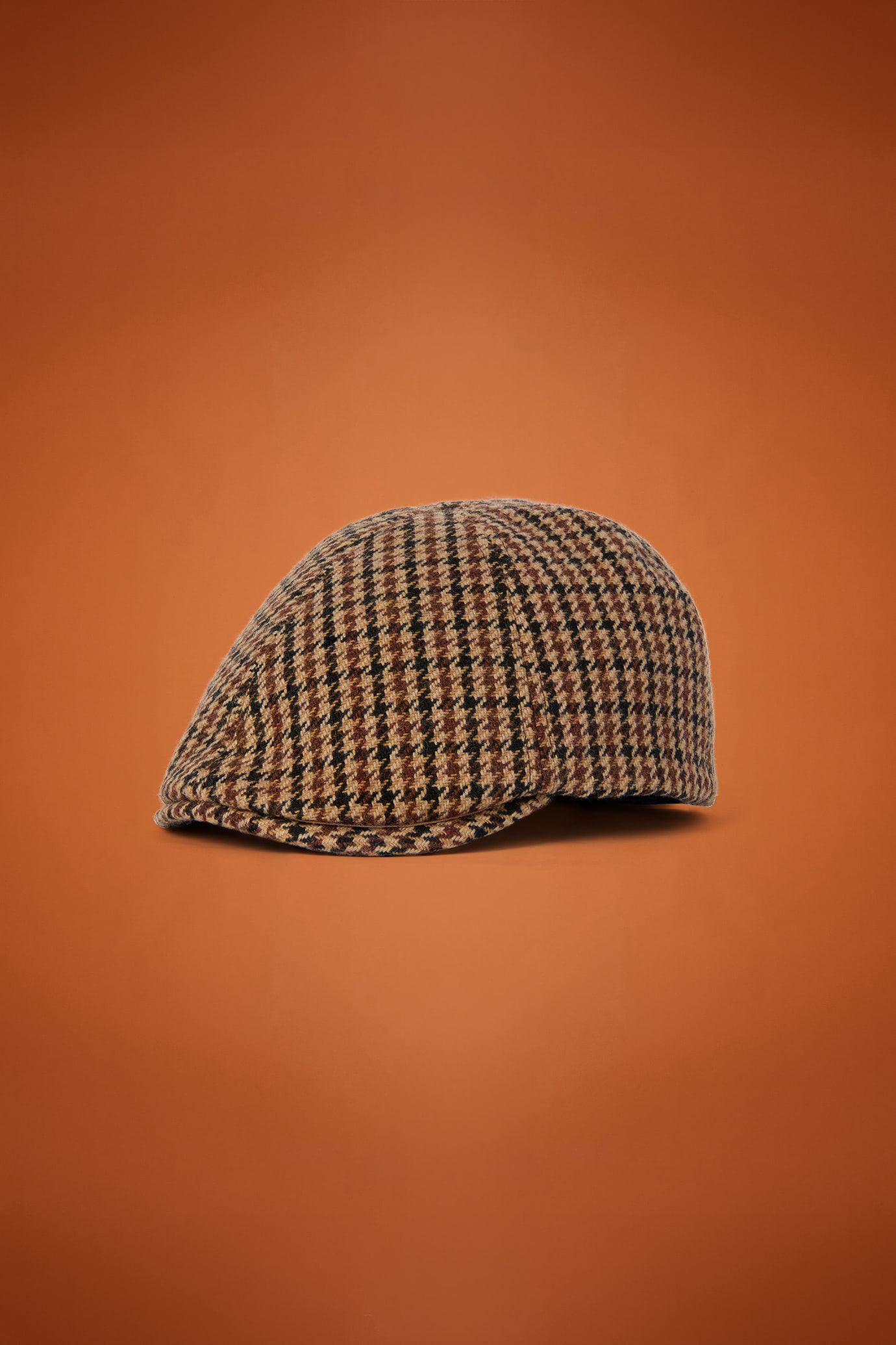 Coppola uomo in tessuto pied de poule Wool Blend image number 0